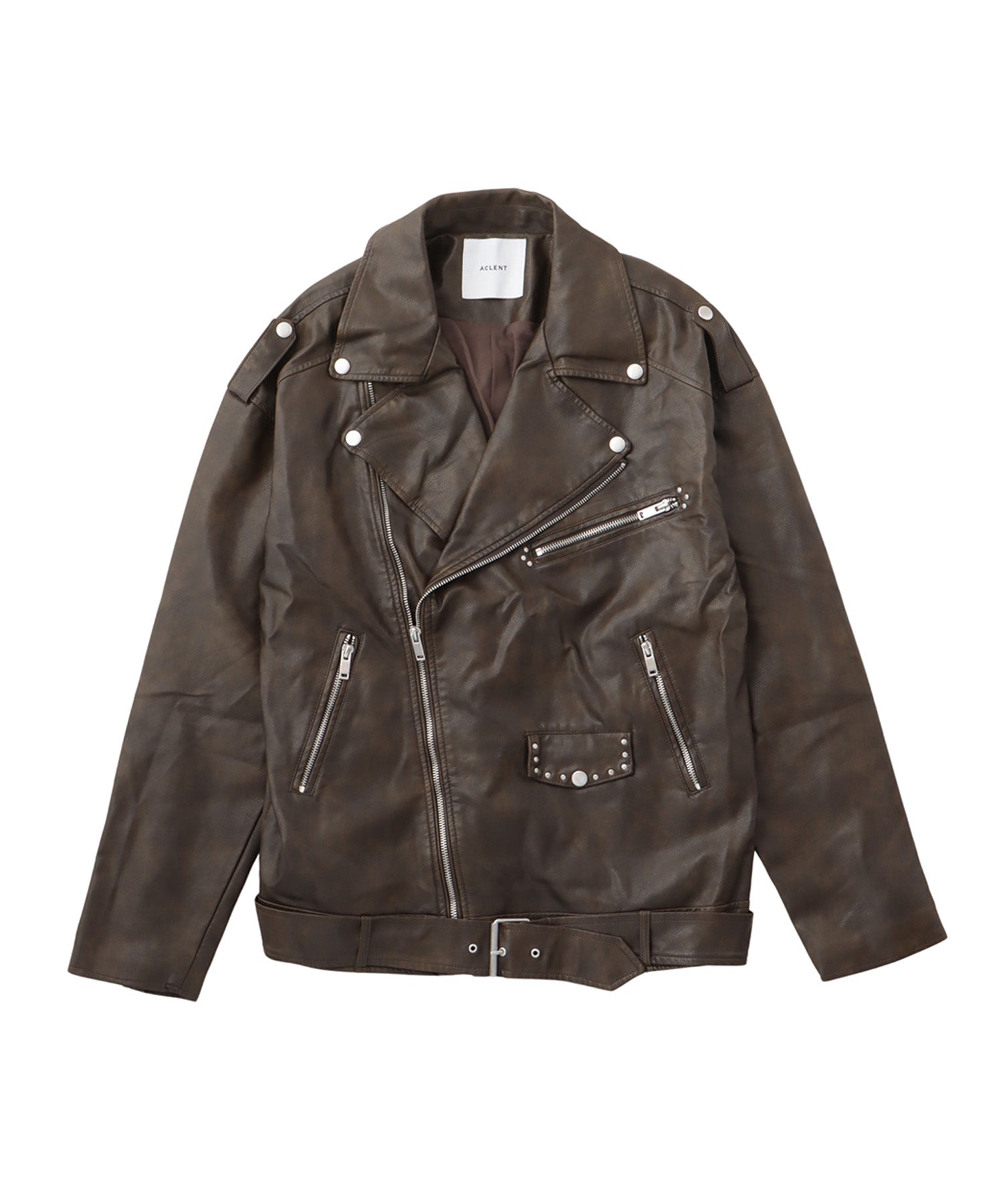 Vintage leather over riders jacket｜ACLENT（アクレント）