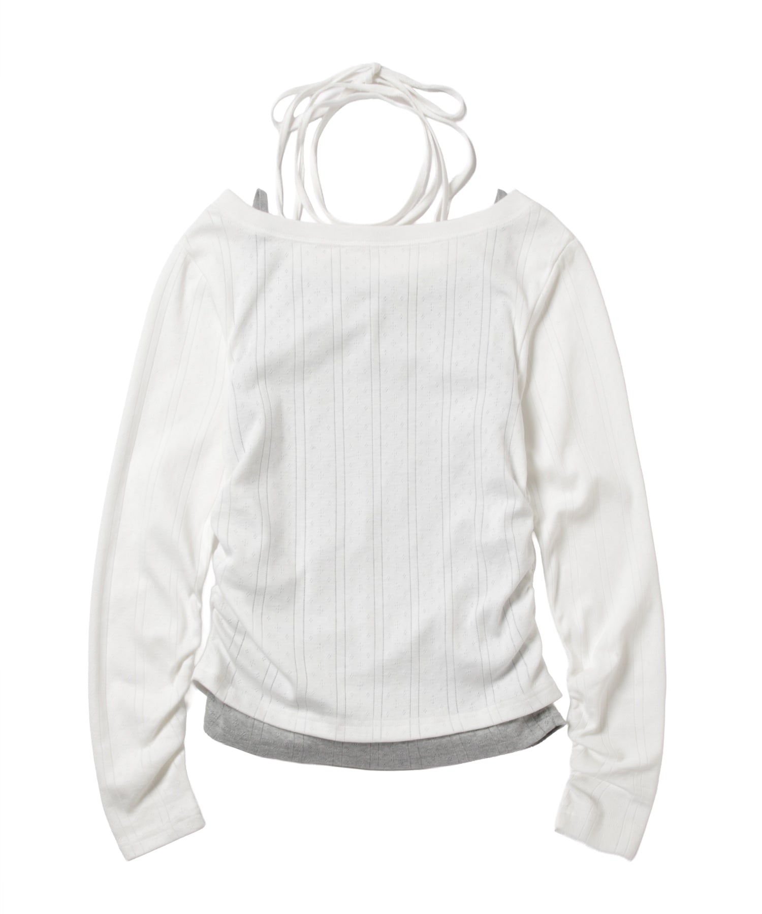 One-Shoulder Layered Top