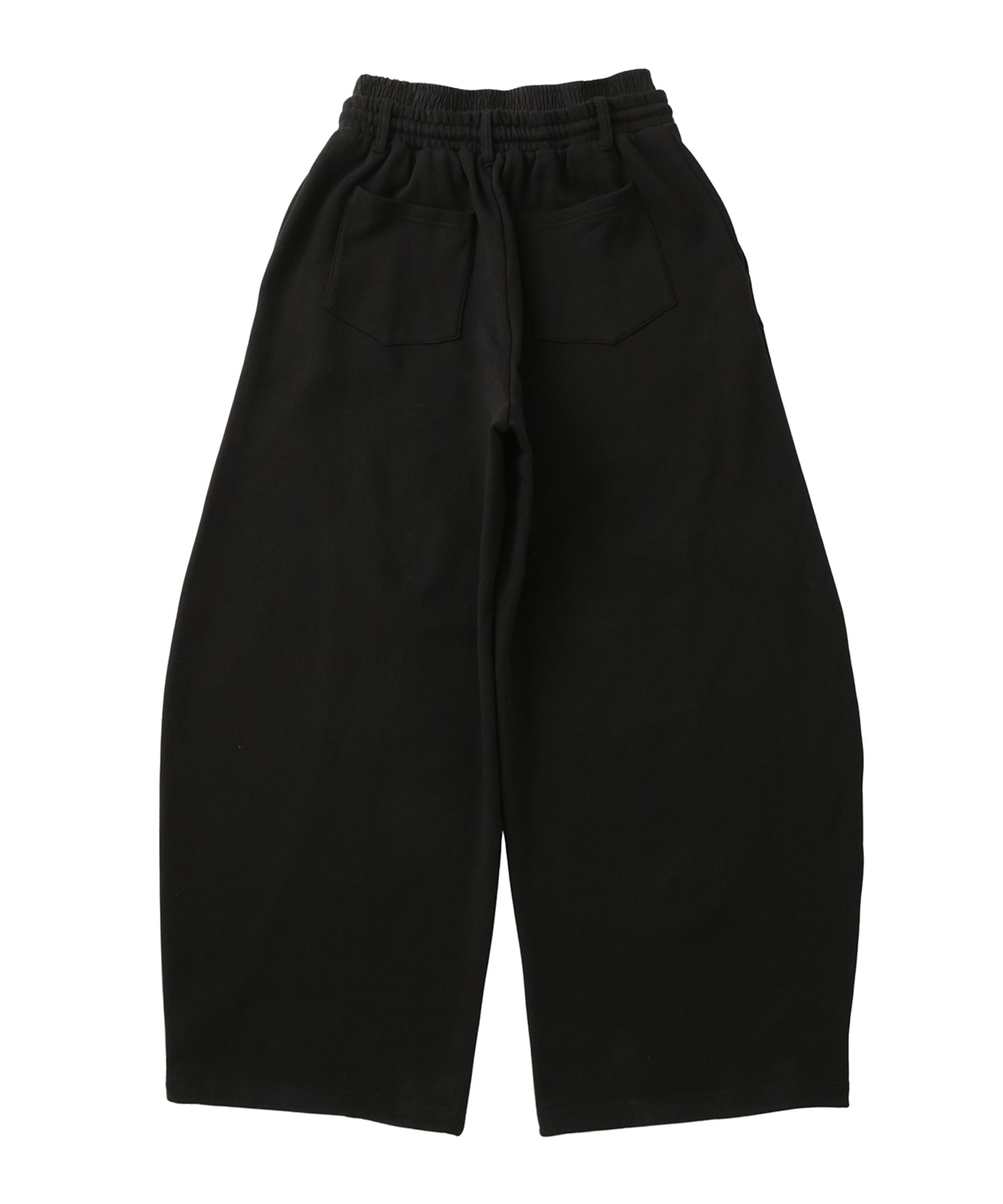 Double Waist Curve Sweat Pants