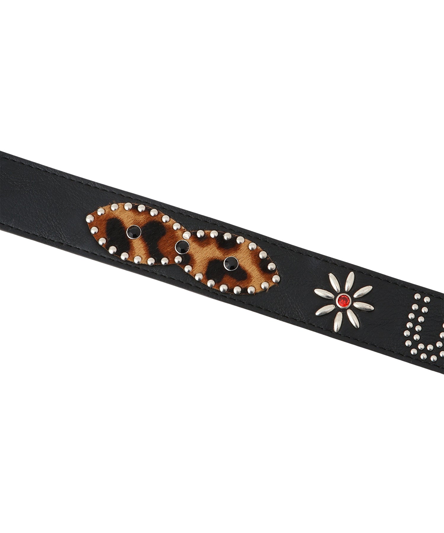 Studded Leather Belt