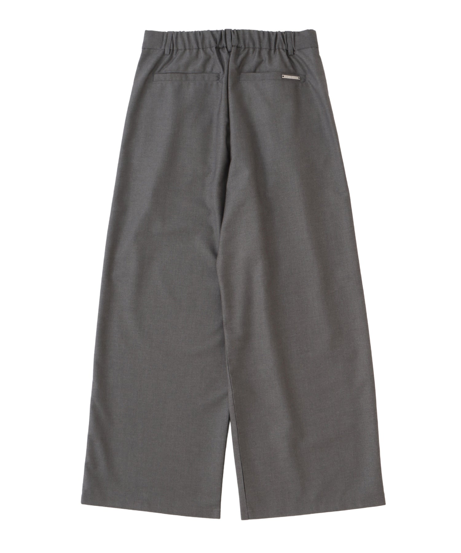 Two tuck wide slacks pants