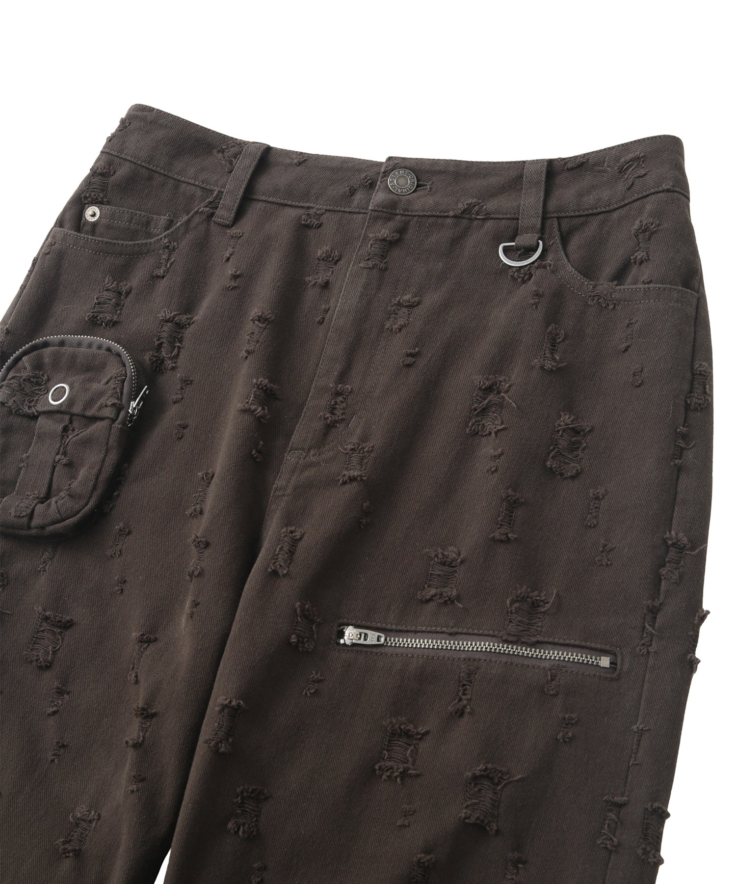 ポケットディティールJ/Wストレートパンツ