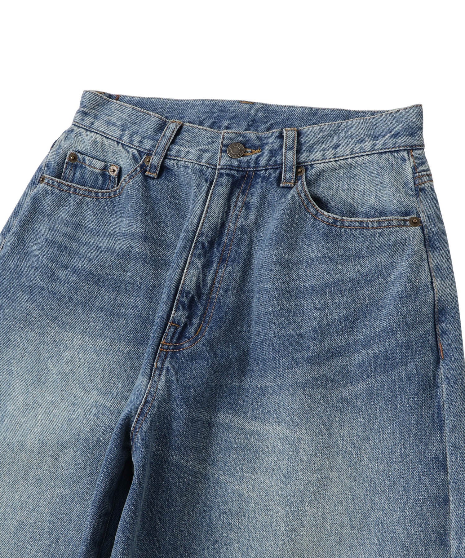 Back Logo Icon Denim