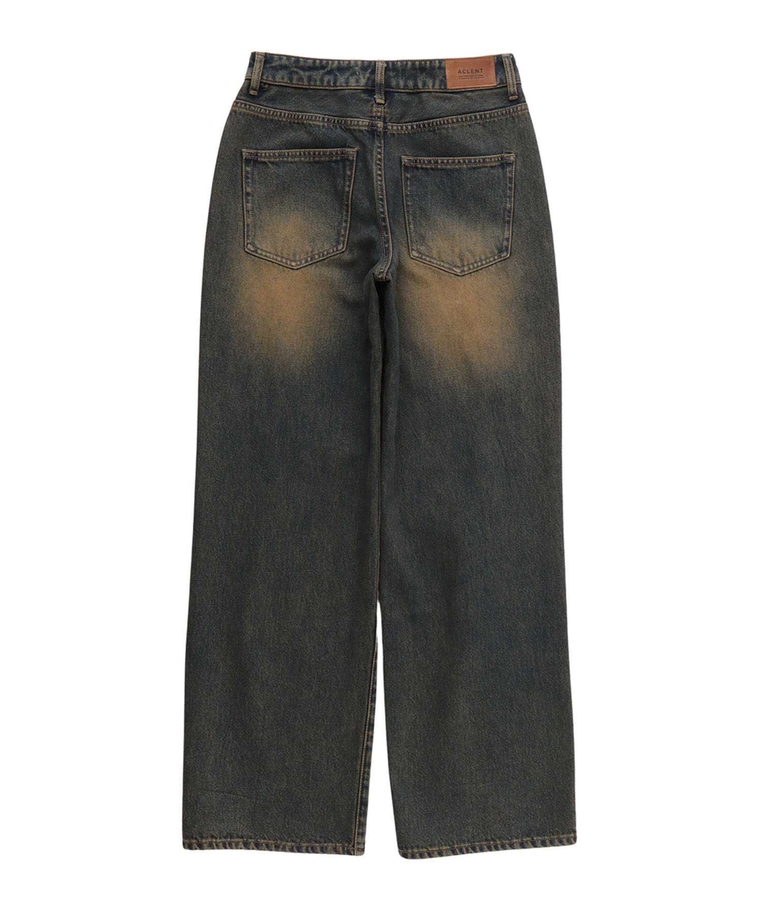 Front damage vintage jeans