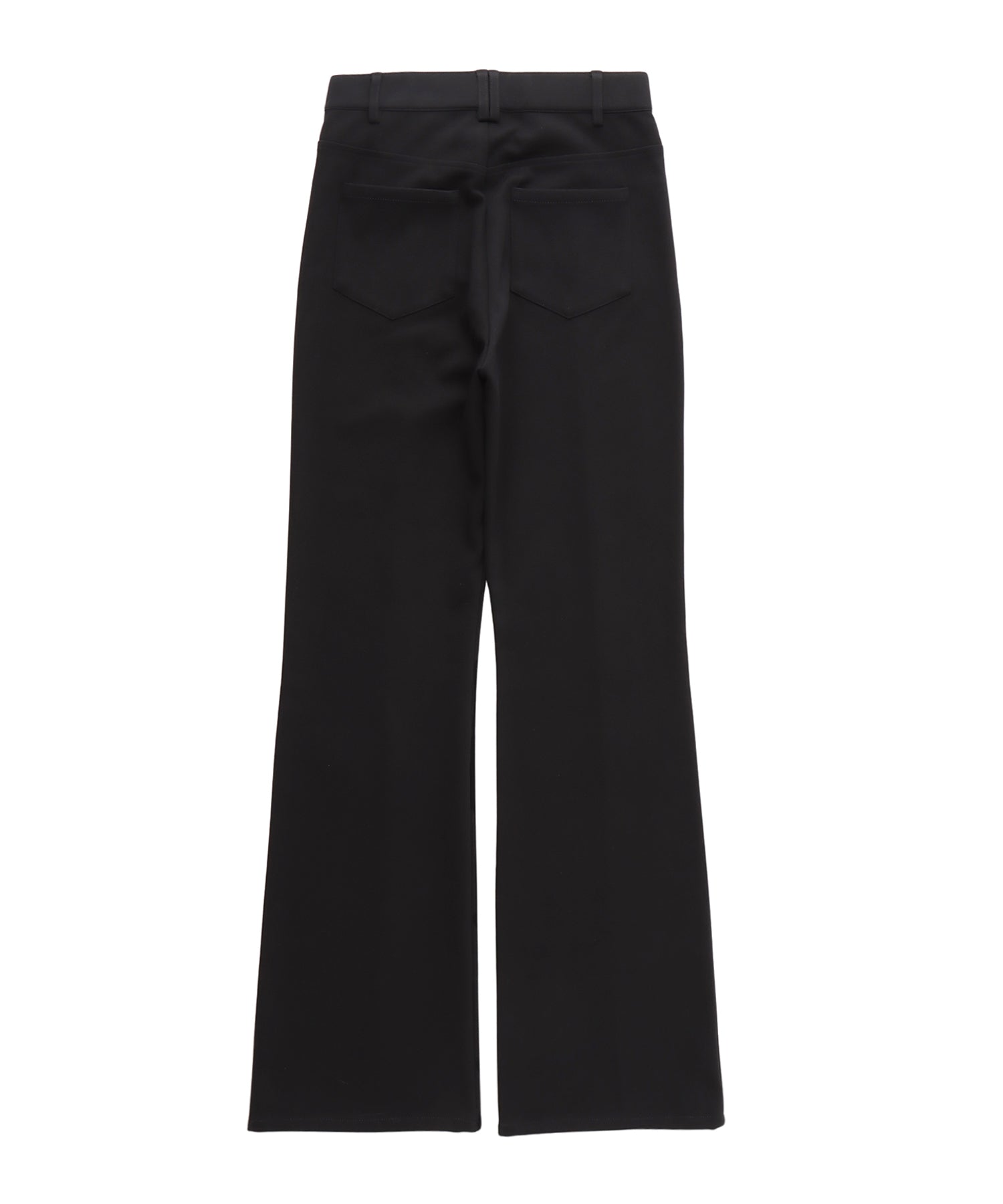 Stretch tuck flare pants