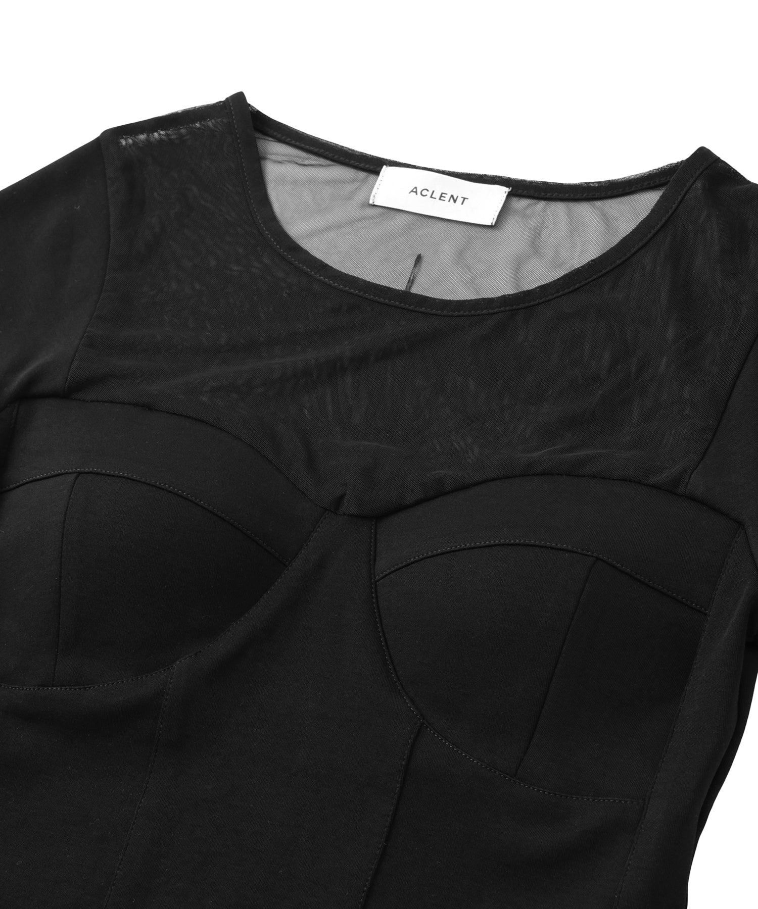Garter Sheer Top