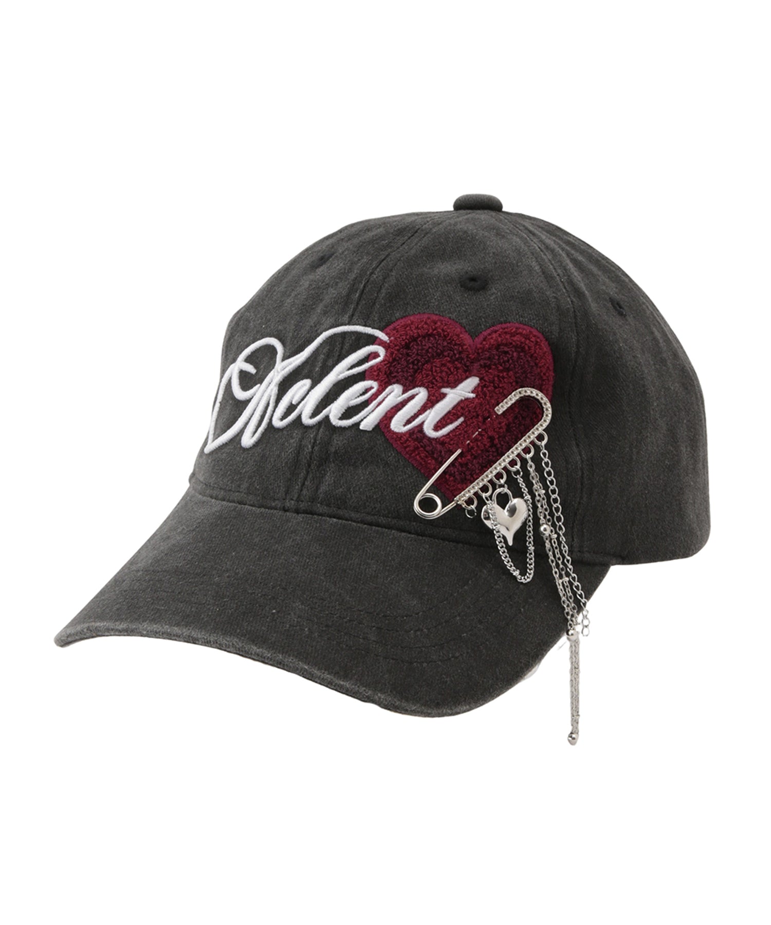 Heart Charm Logo Cap