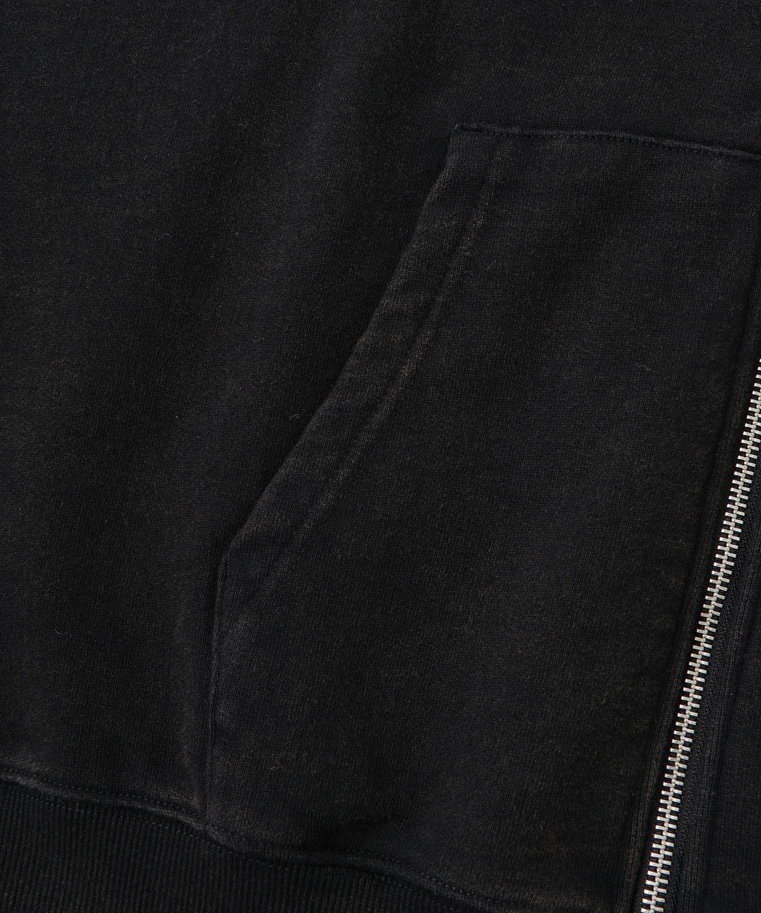 Oversized Scarf Zip Hoodie