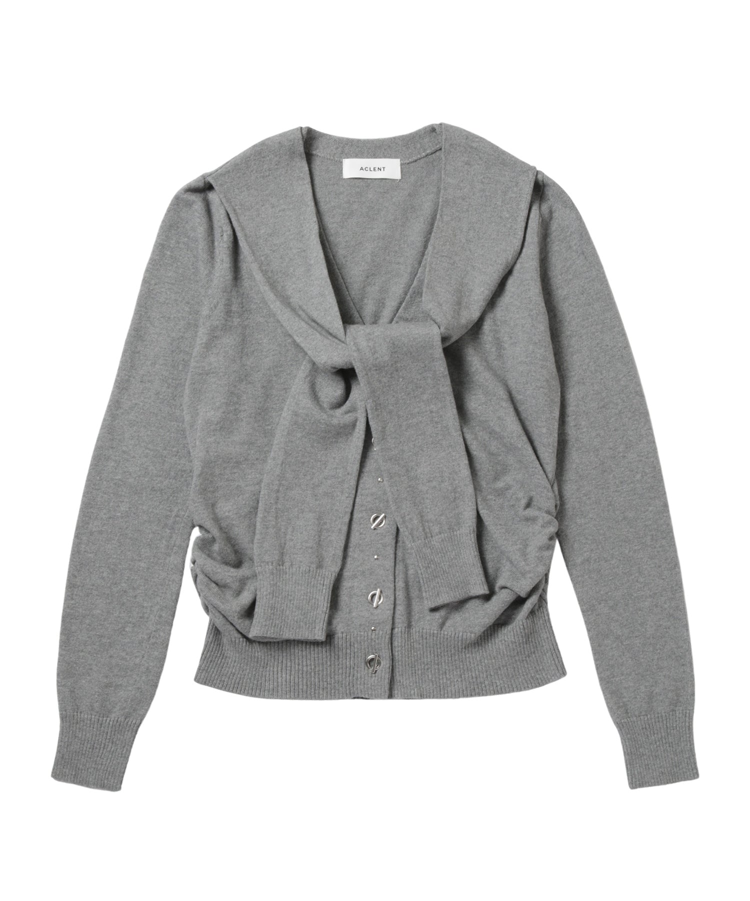 Wrap Style Knit Cardigan