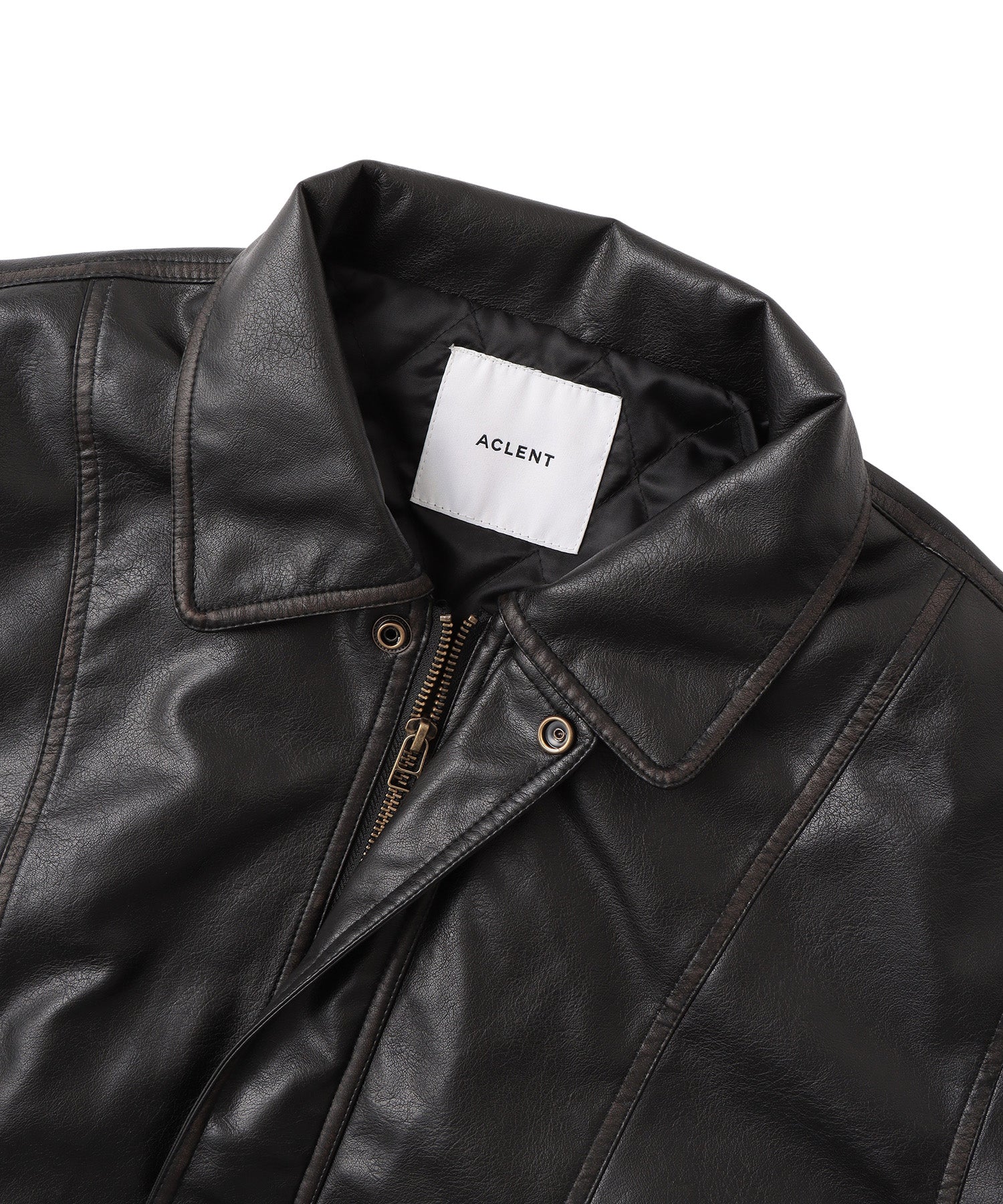 Vintage leather blouson