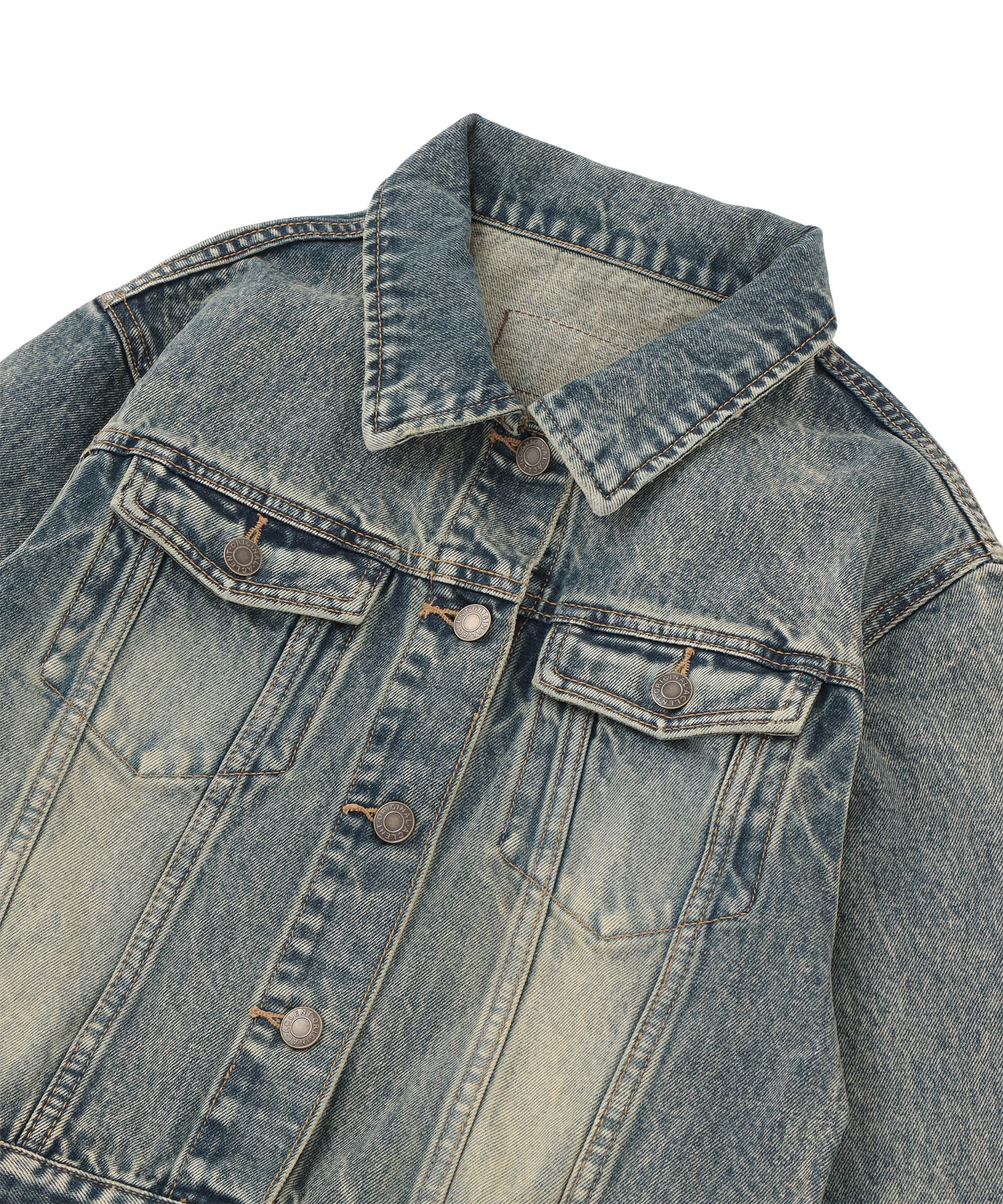 Vintage basic denim jacket｜ACLENT（アクレント）