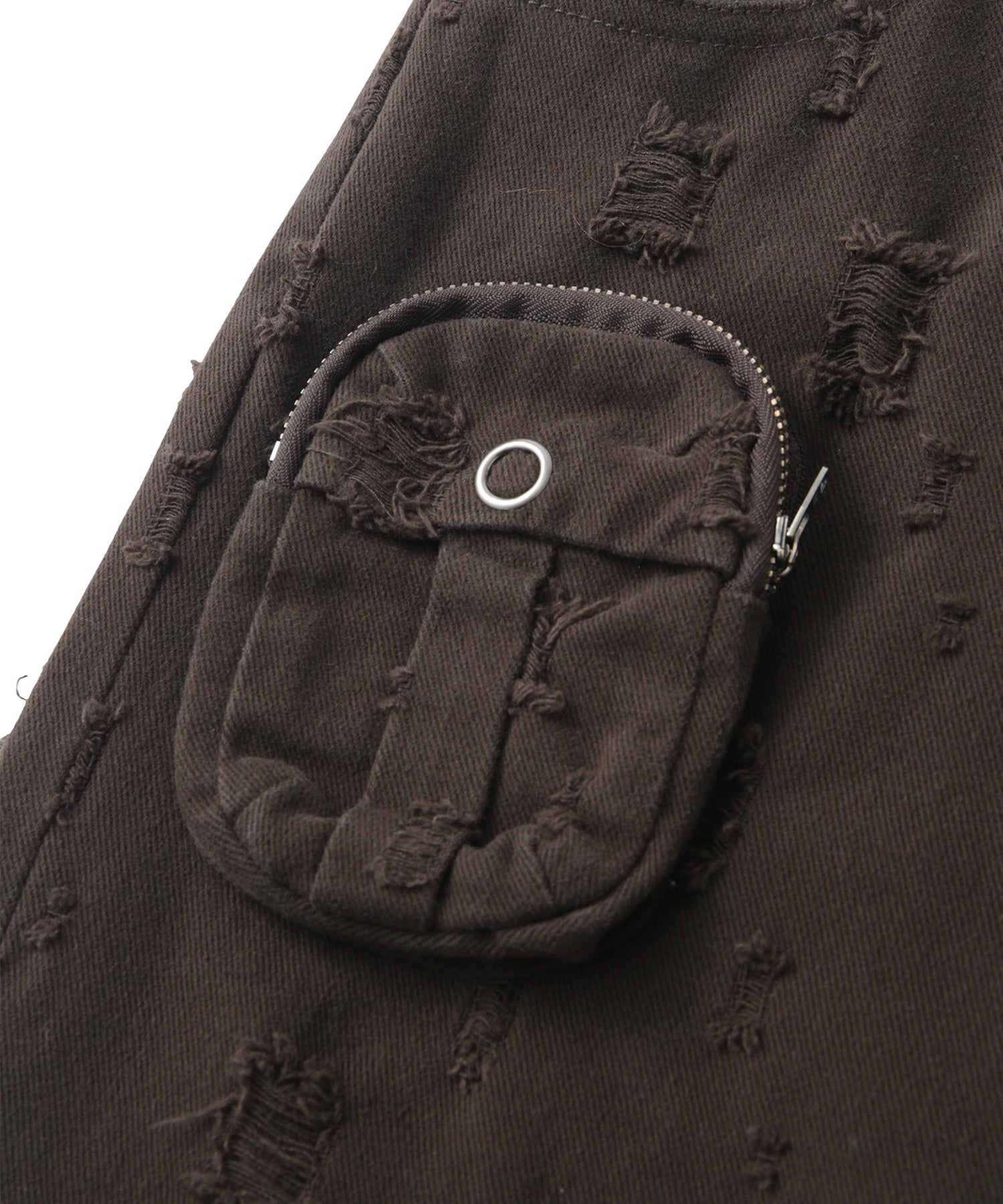 ポケットディティールJ/Wストレートパンツ