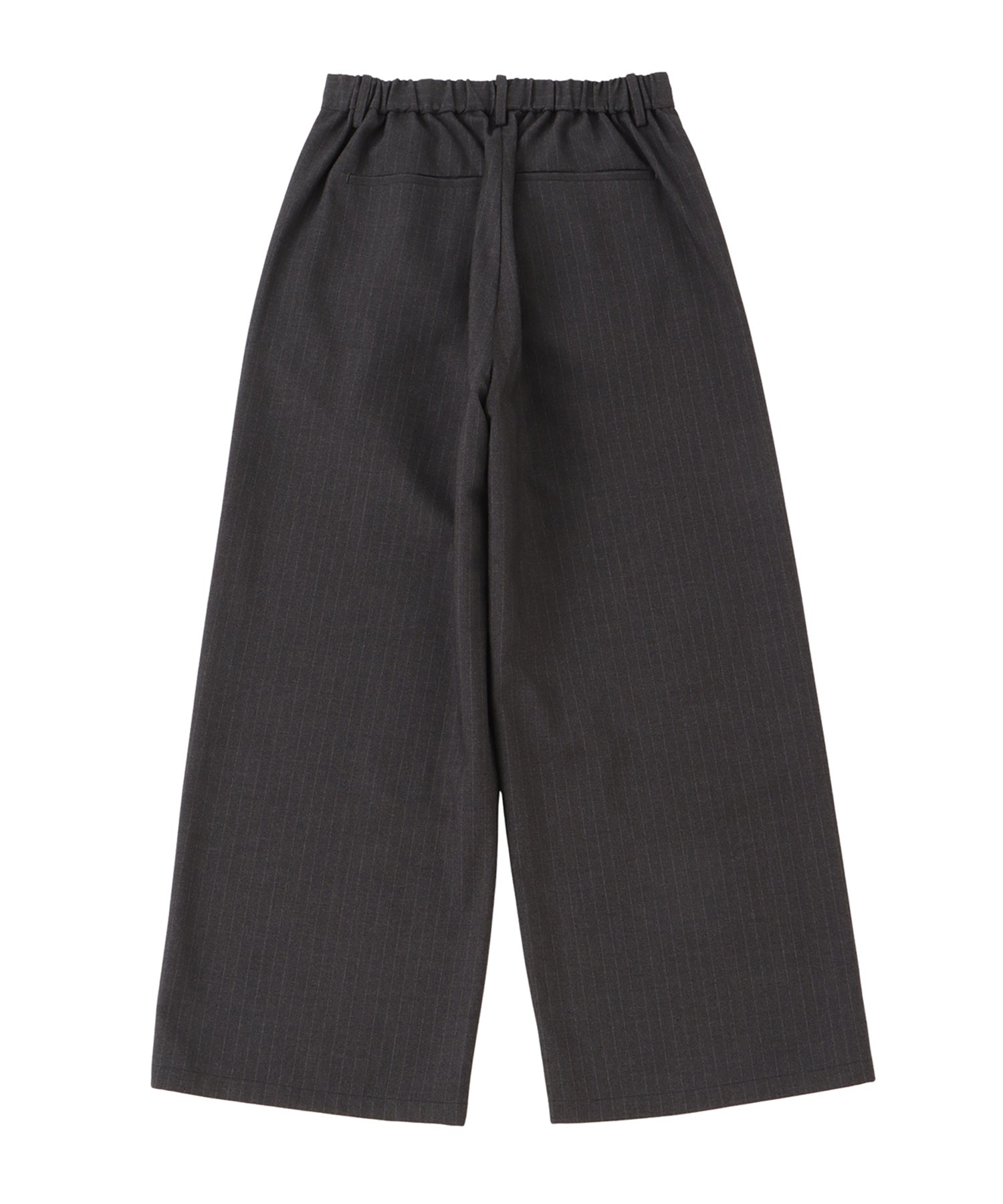 Asymmetry design slacks pants