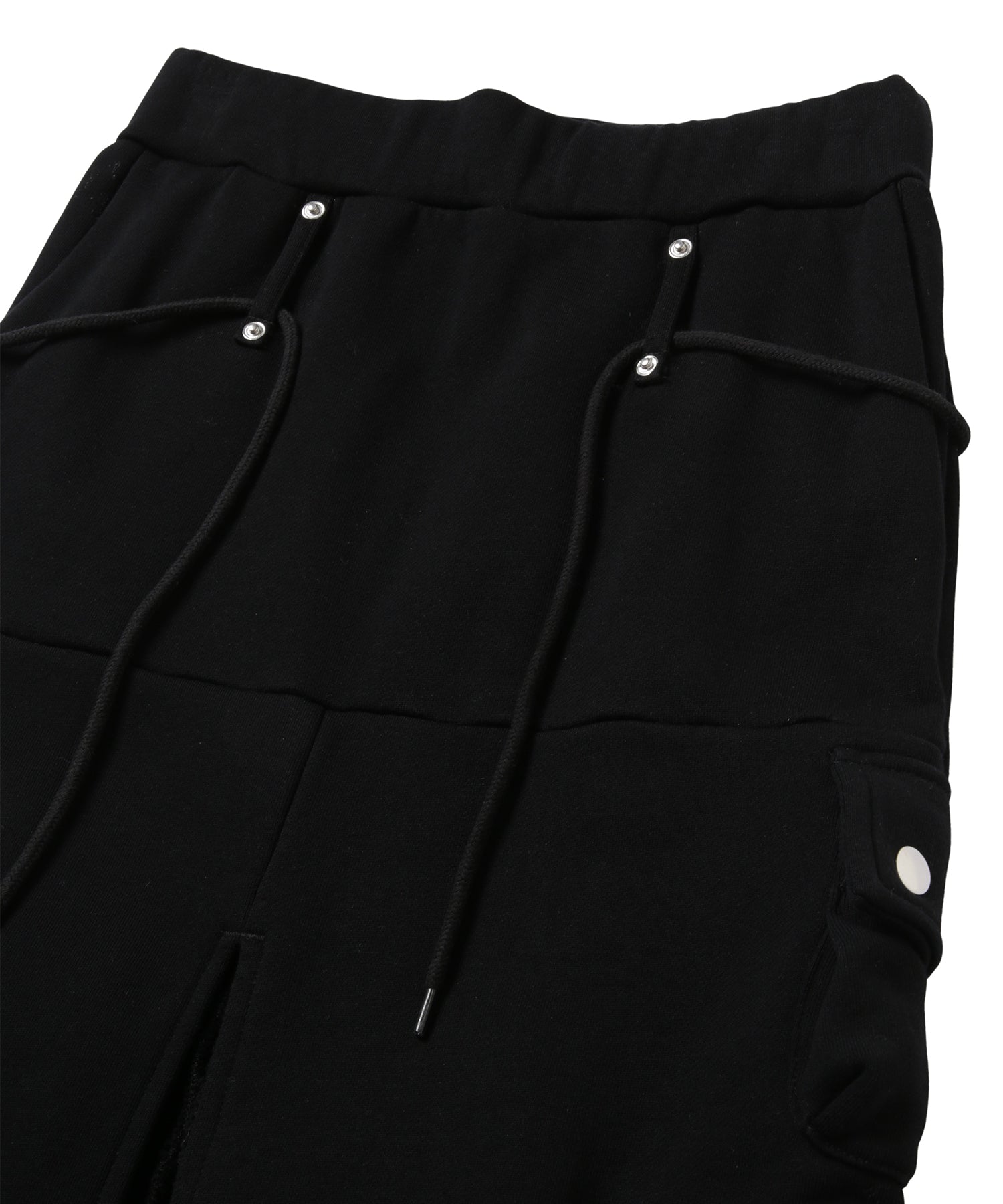 Patch Sweat Long Skirt