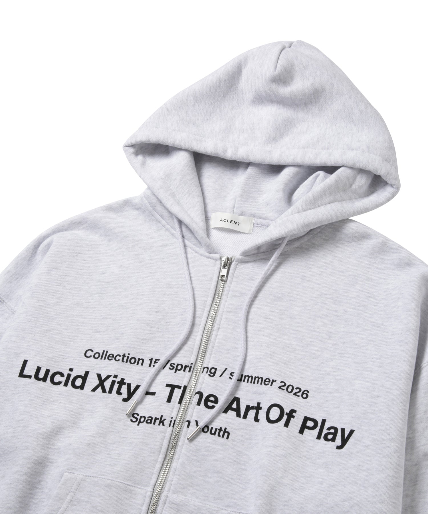 Angel Heart Logo Zip Hoodie｜ACLENT（アクレント）