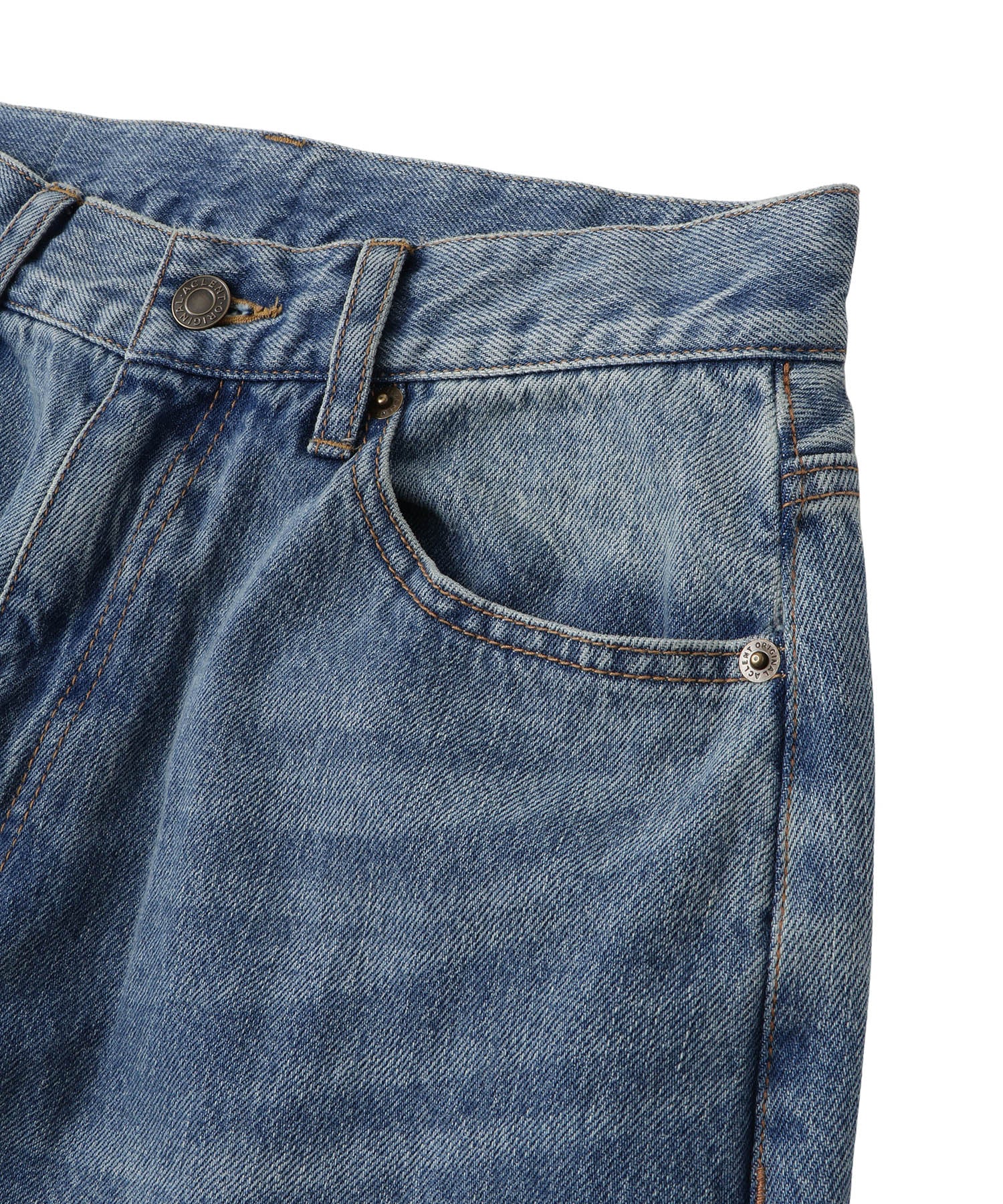 Back Logo Icon Denim