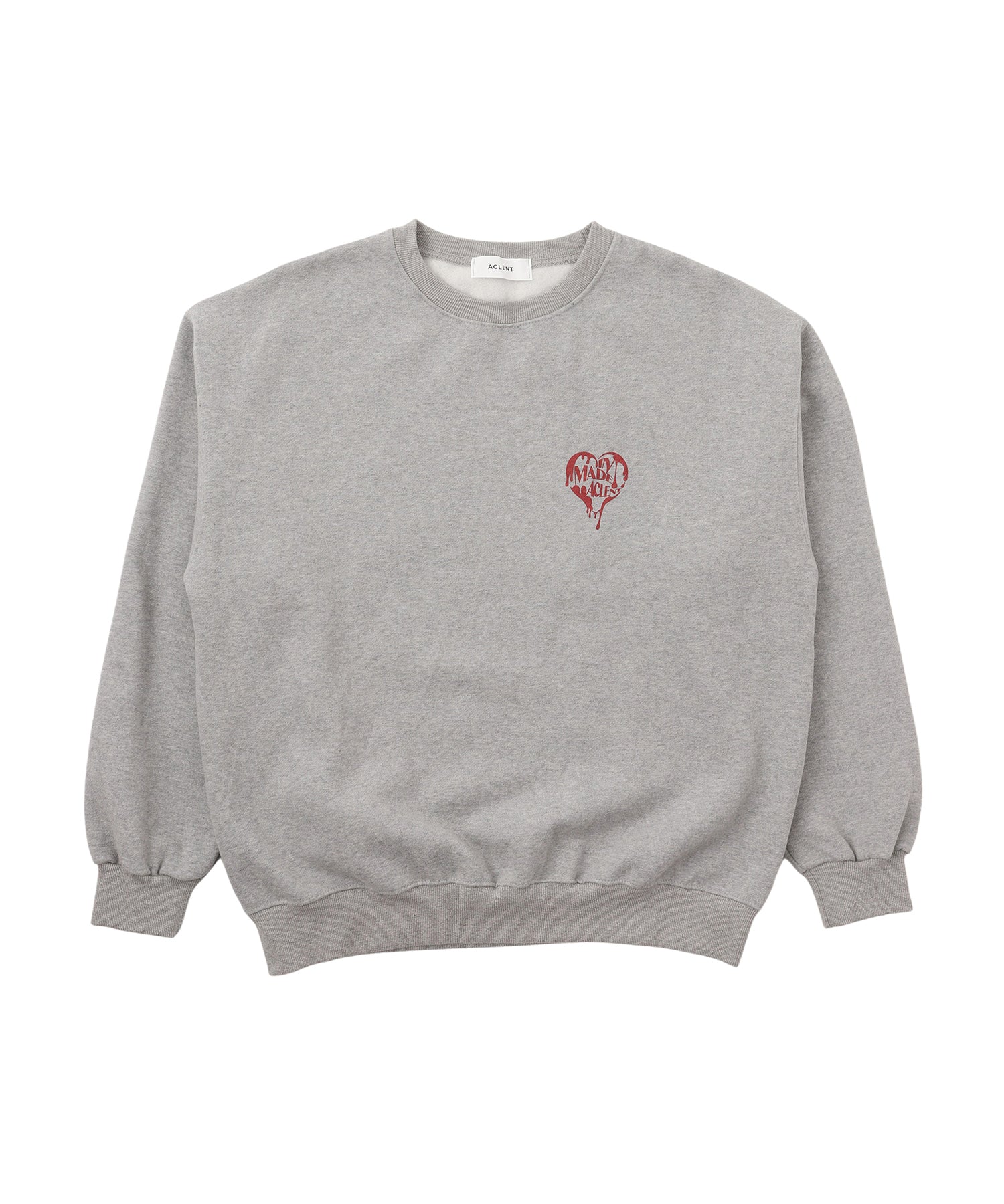 Heart logo sweat shirt