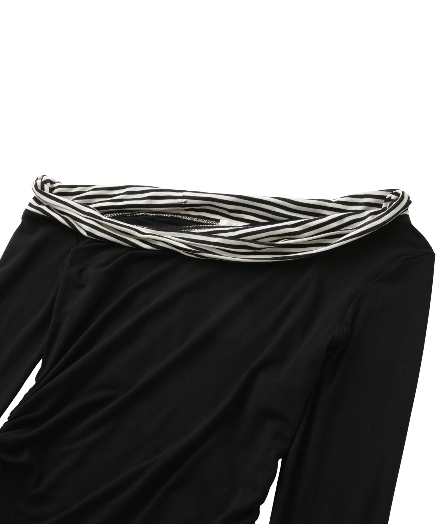 Turn-Back One-Shoulder Top