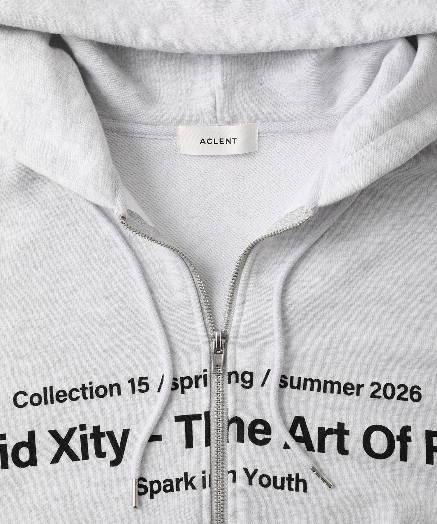 Angel Heart Logo Zip Hoodie｜ACLENT（アクレント）