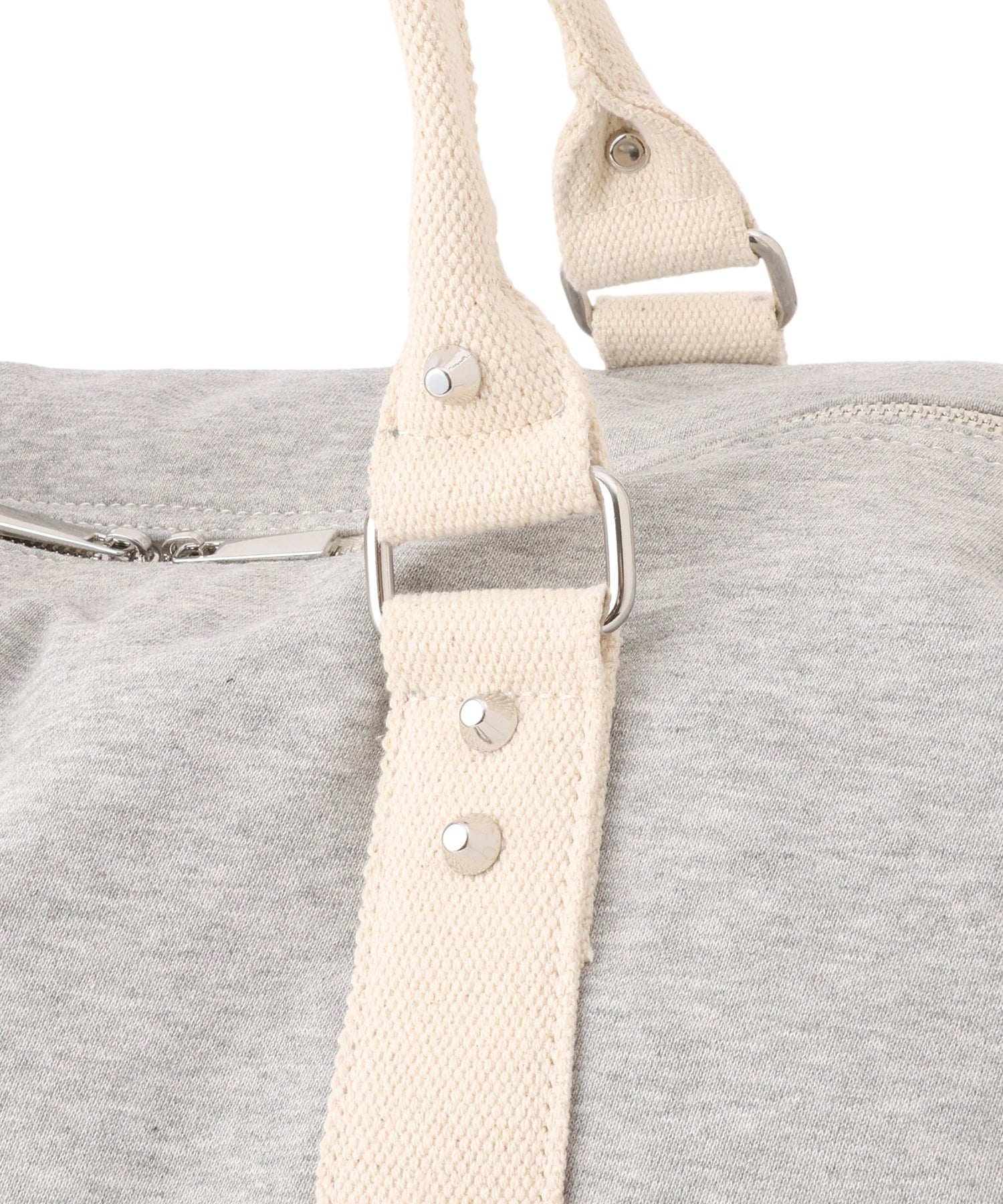 Leather Patch Sweat Bag