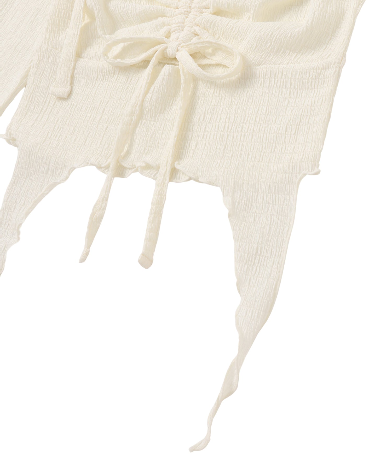 Halter Gathered Compact Top