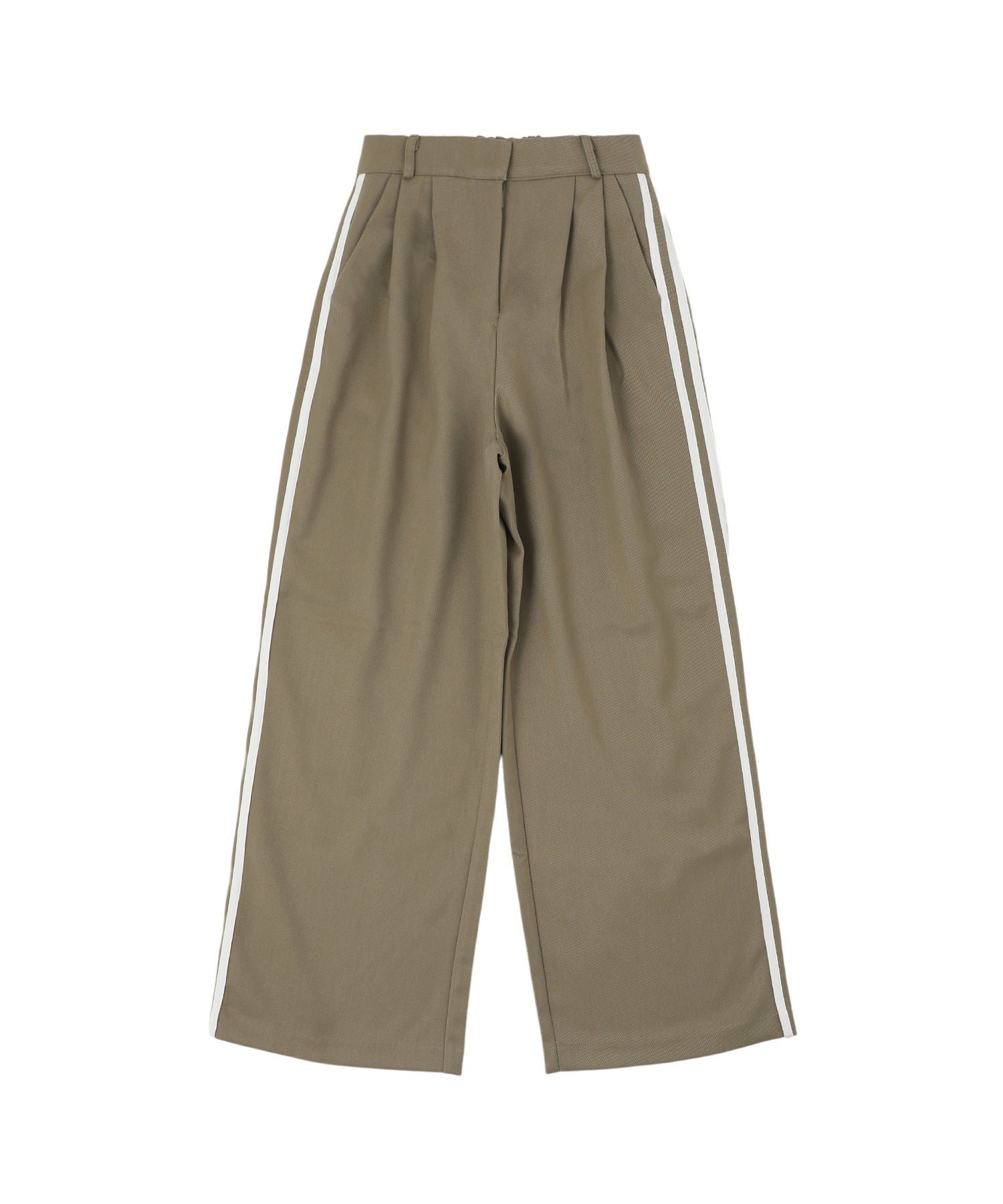 Double line slacks pants