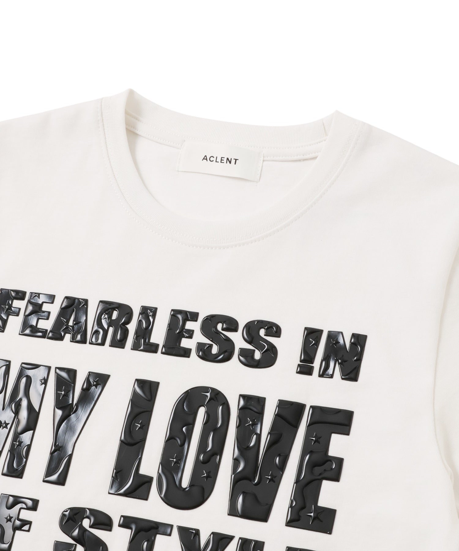 Raised Block Text Tee