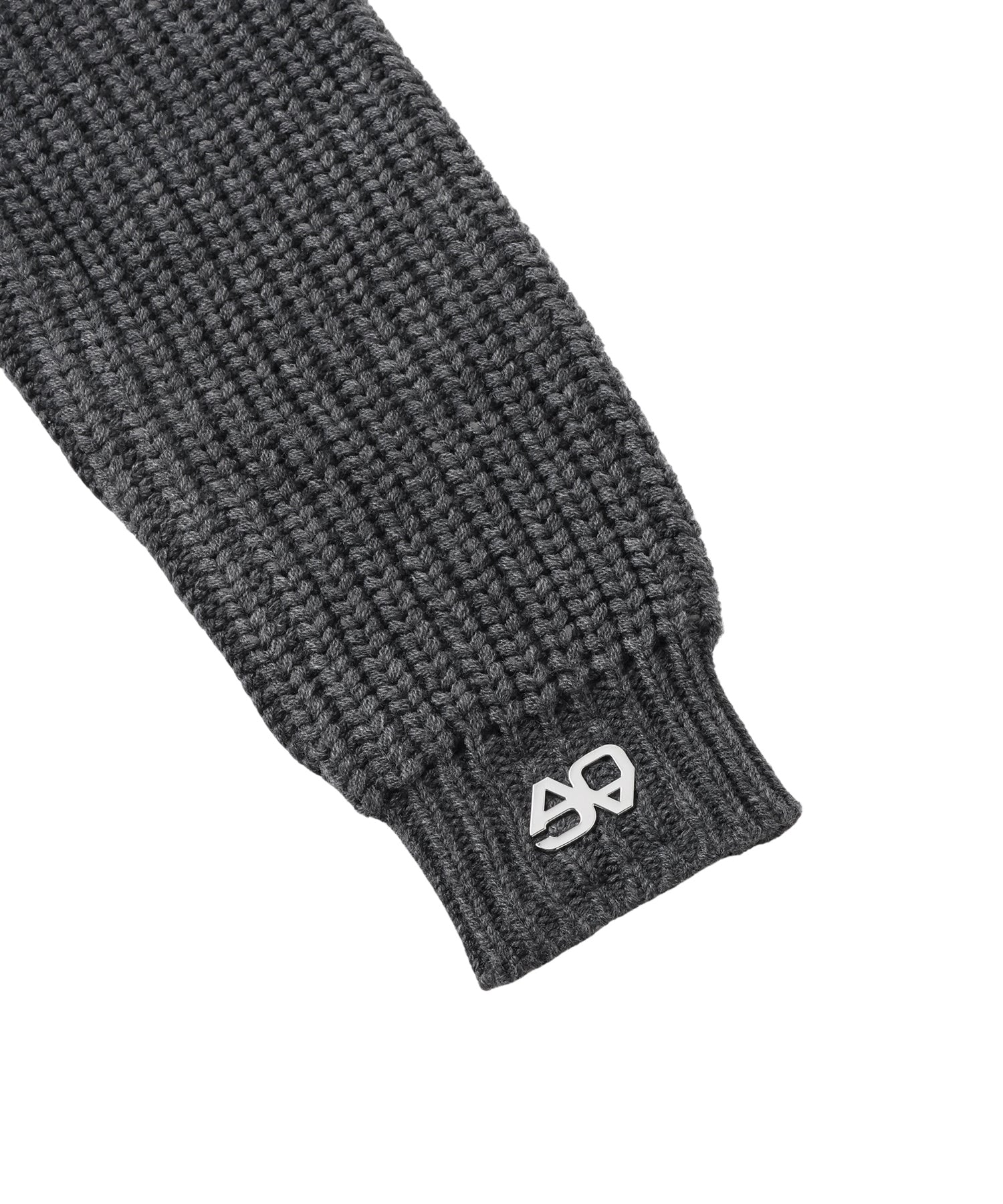 フーデッドニットカーディガン