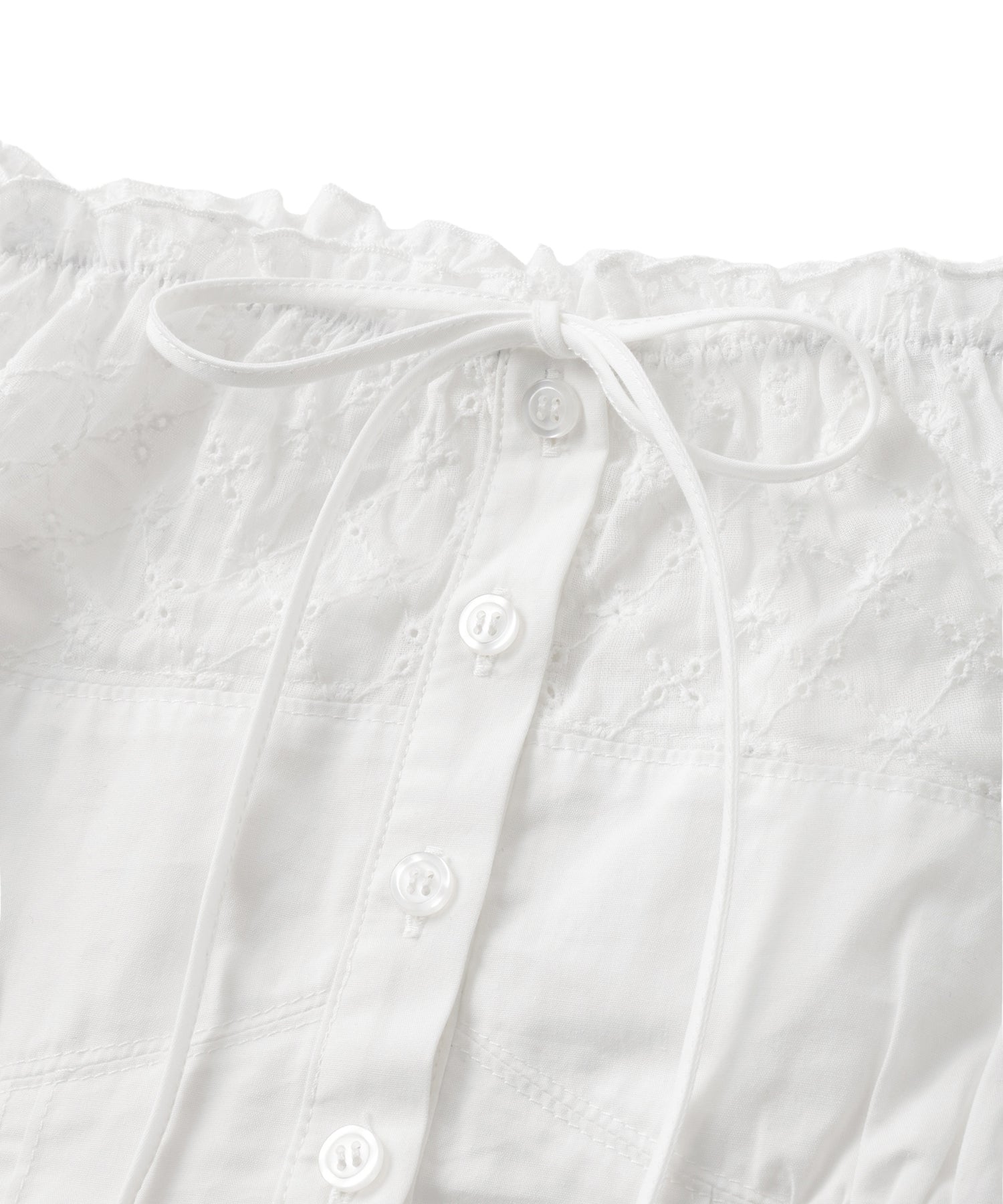 Cap Sleeve Lace Blouse
