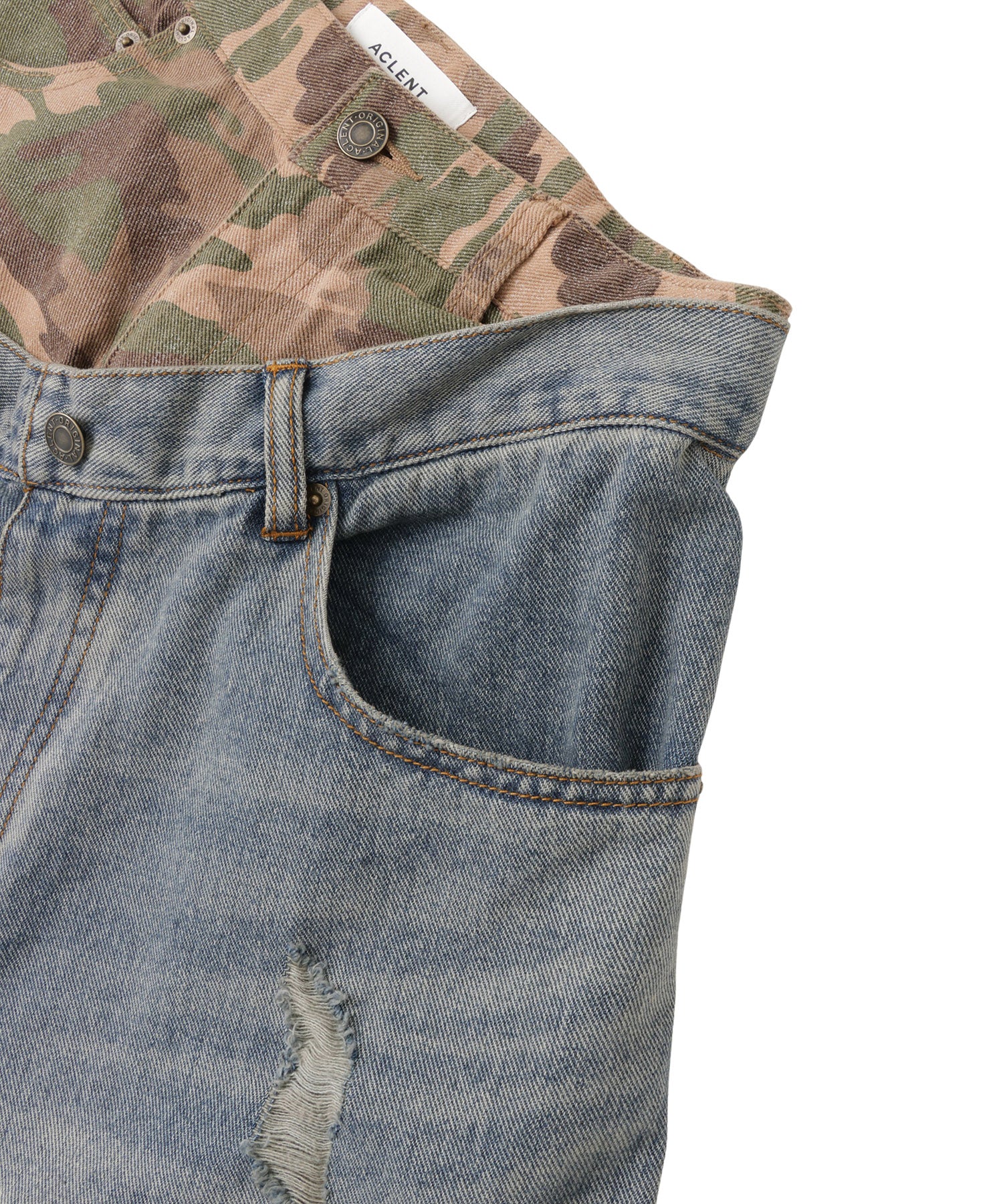 Asym Layered Denim｜ACLENT（アクレント）