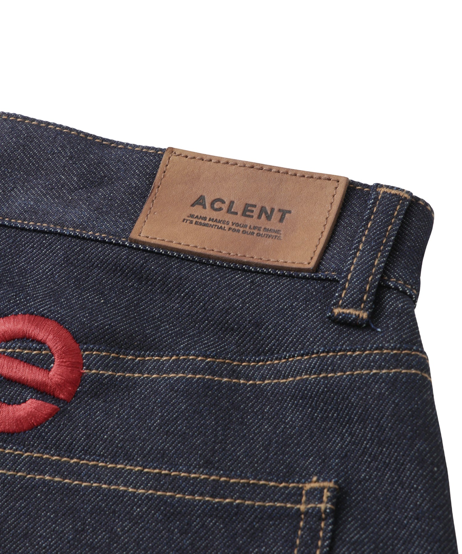 Color Embroidery Rigid Denim｜ACLENT（アクレント）