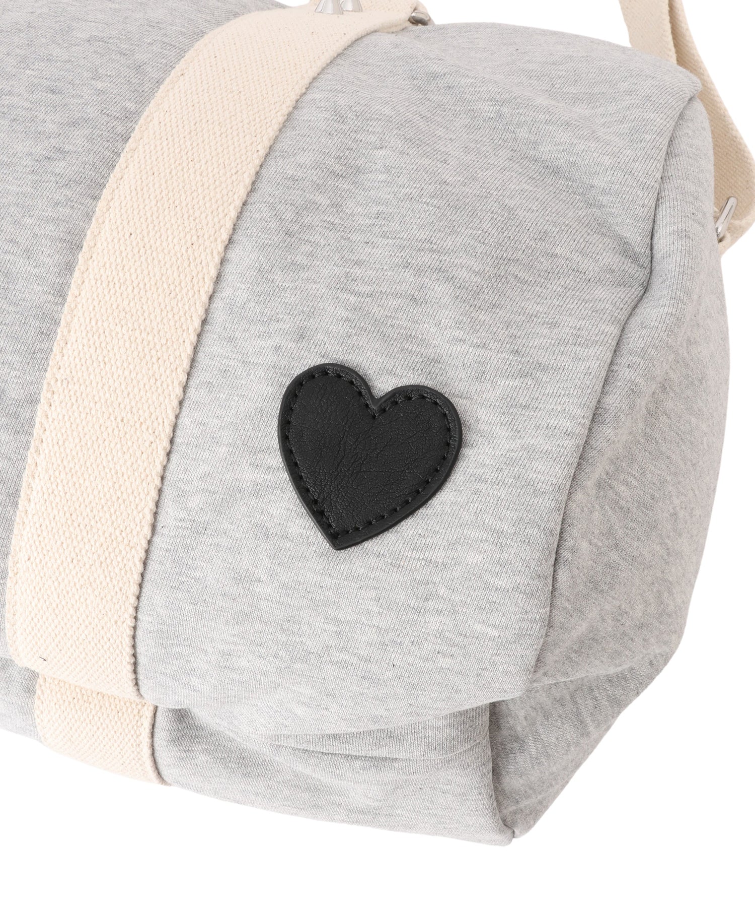 Leather Patch Sweat Bag