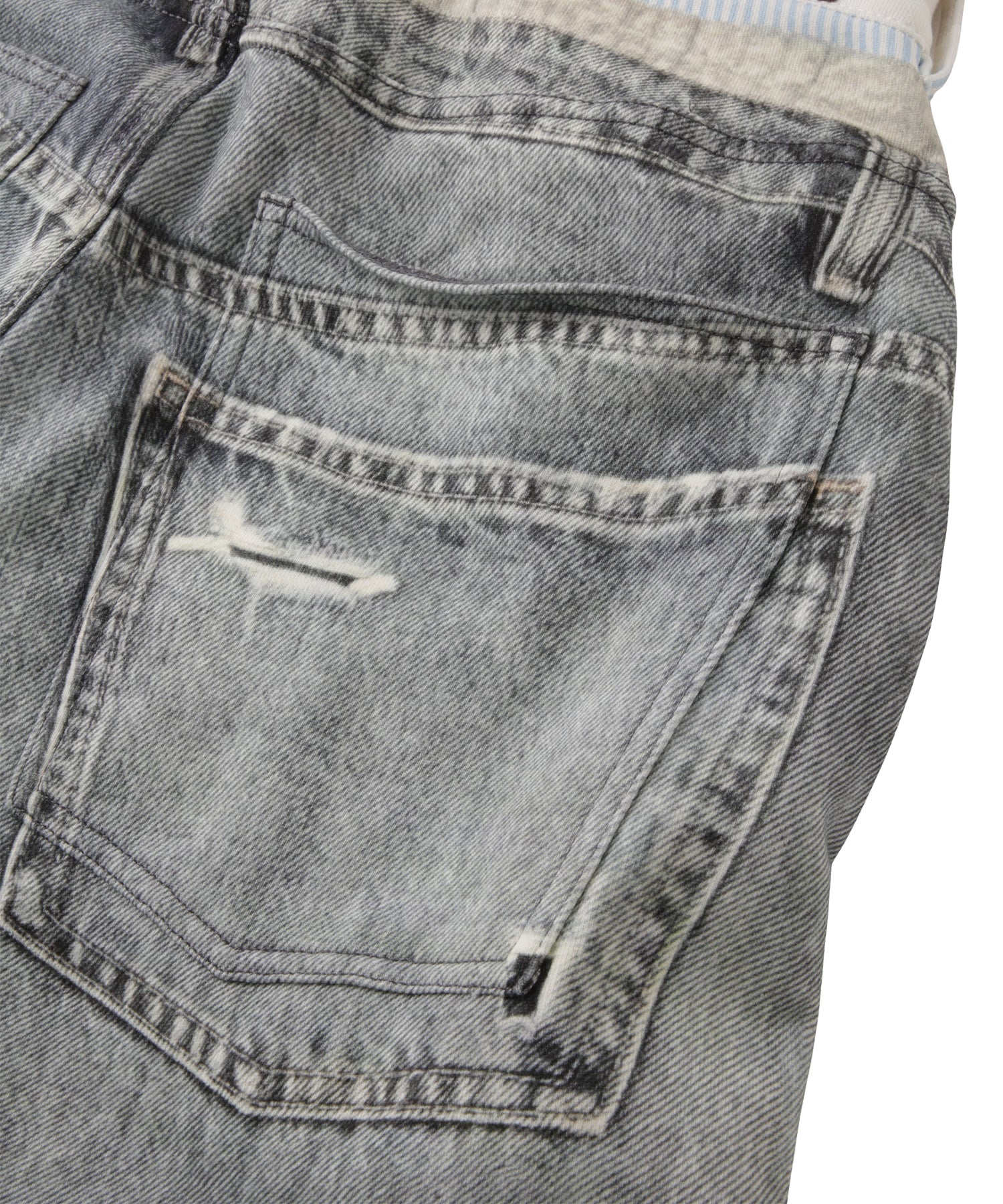 Printed Sweatpants – Denim