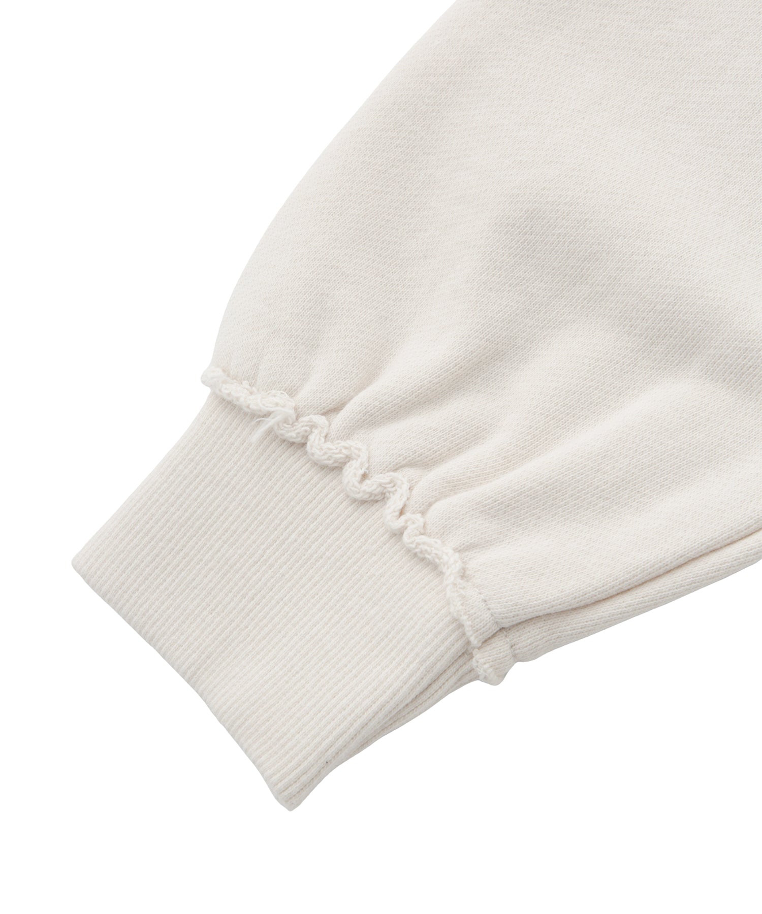 オフショルジップアップスウェット