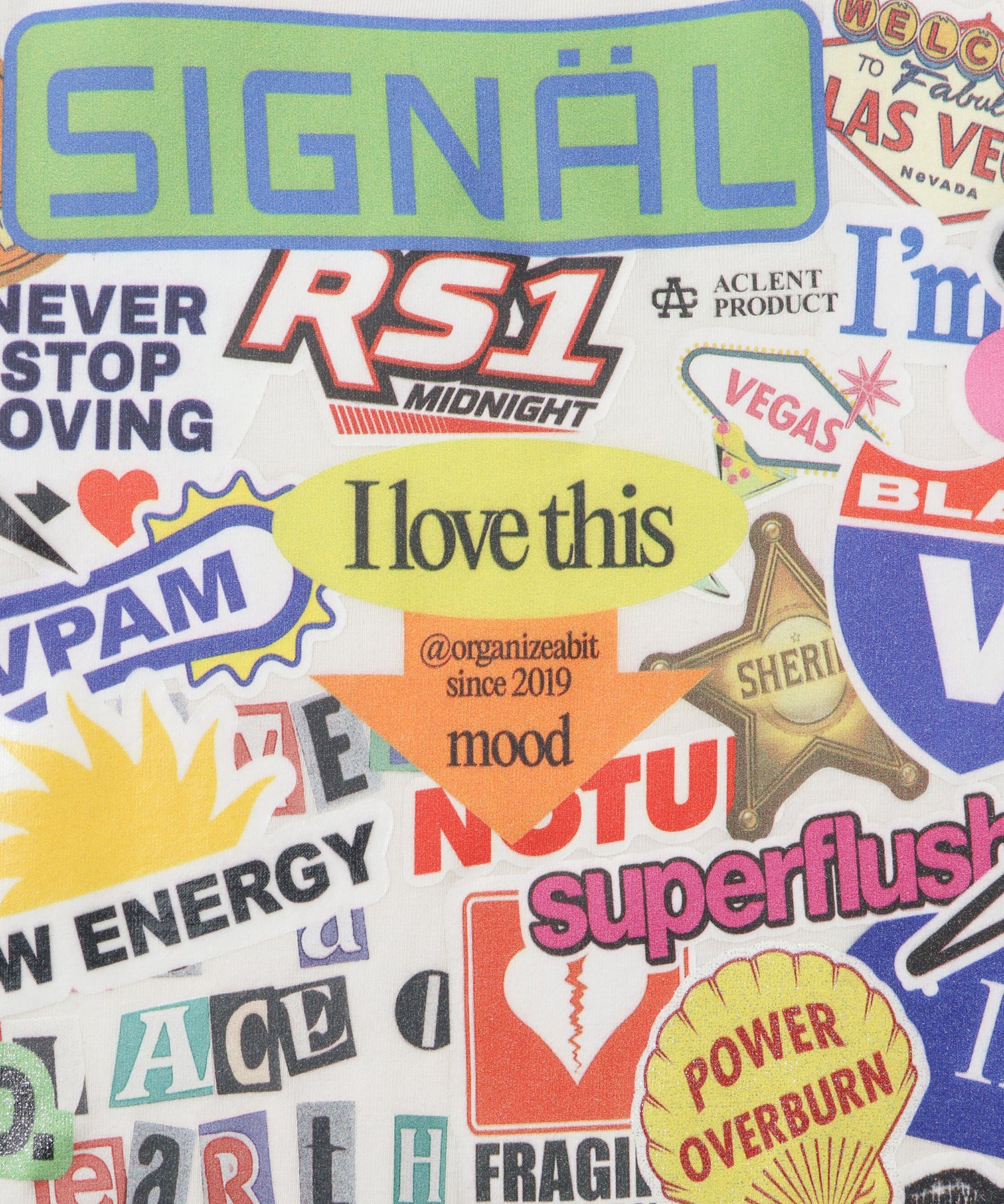 Sticker Graphic Tee