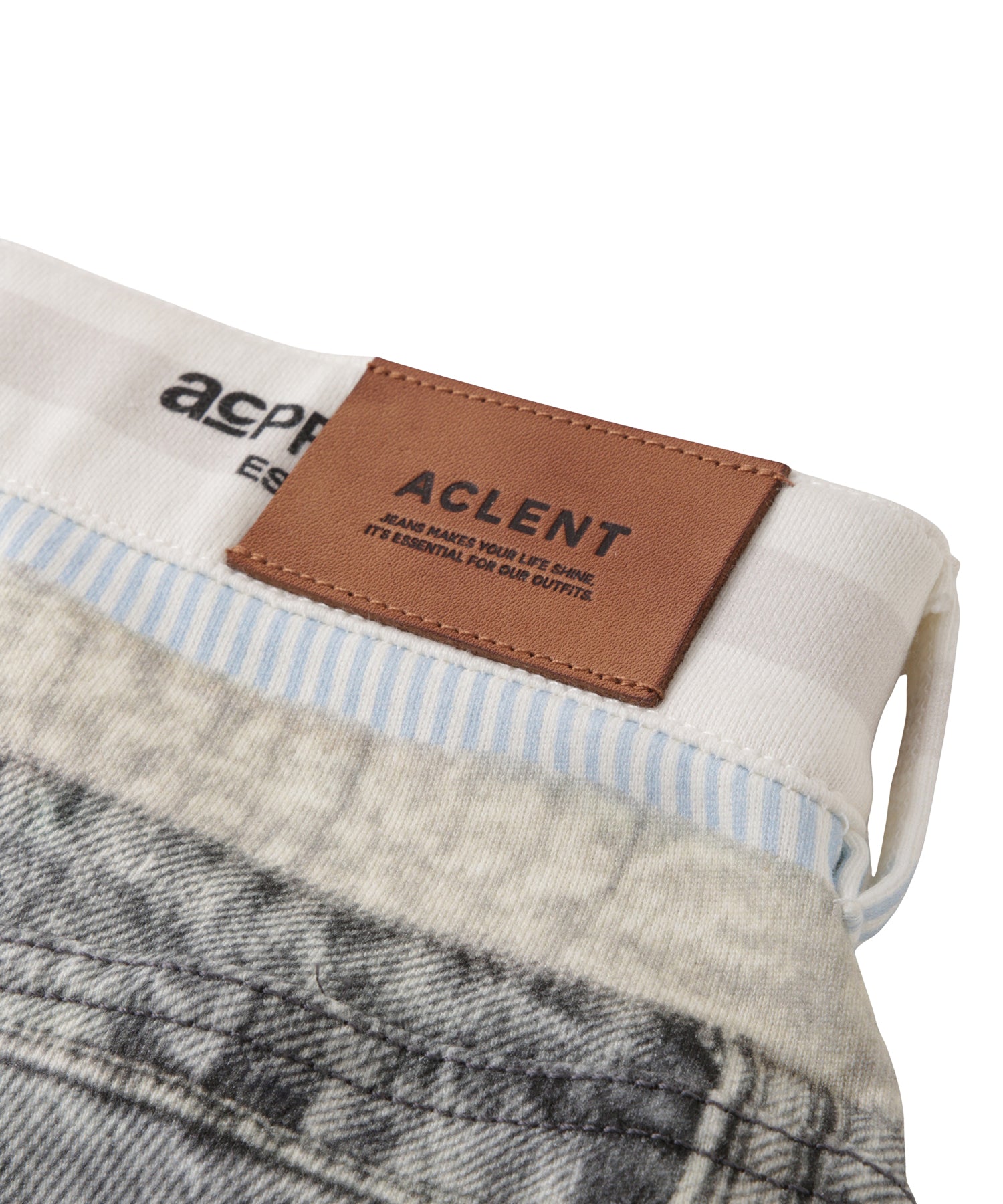 Printed Sweatpants – Denim