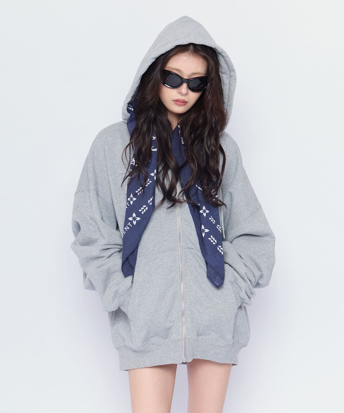MODEL:160cm/COLOR:GRY/SIZE:F