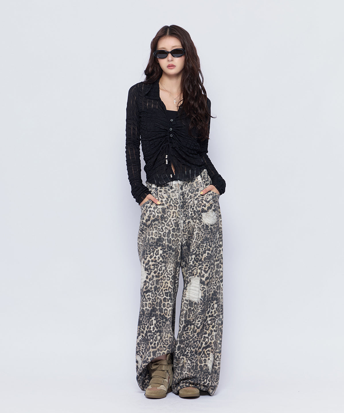 MODEL:160cm/COLOR:BLK/SIZE:F
