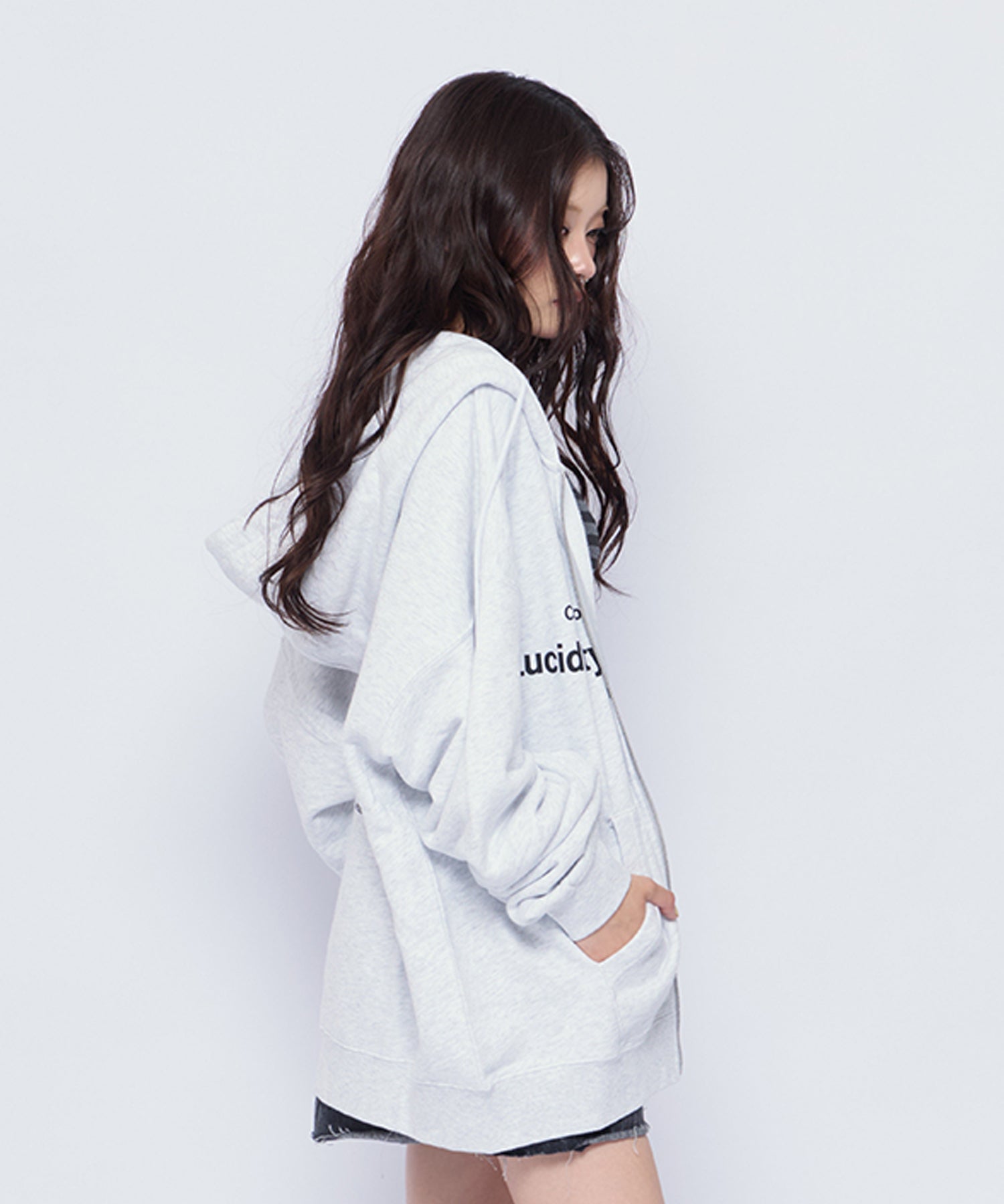 Angel Heart Logo Zip Hoodie｜ACLENT（アクレント）