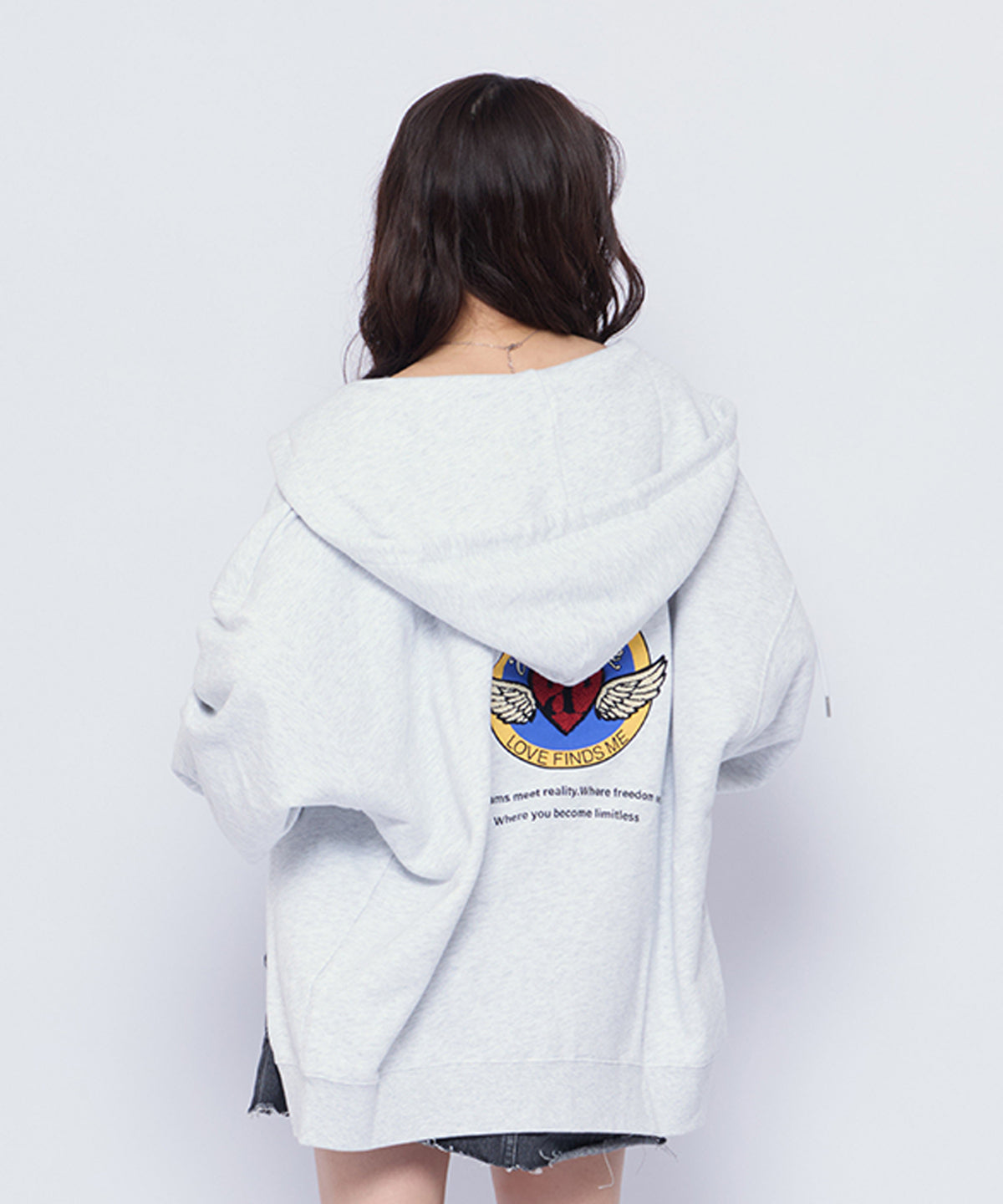 MODEL:160cm/COLOR:GRY/SIZE:F