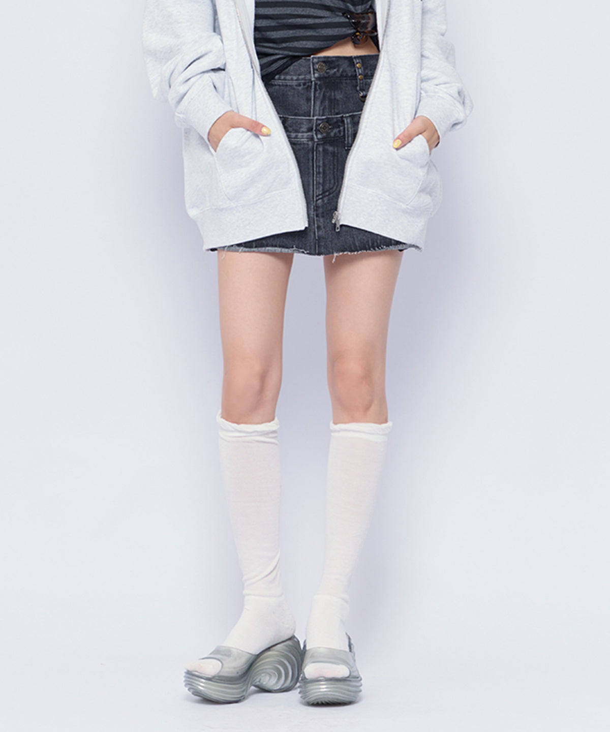 MODEL:160cm/COLOR:BLK/SIZE:S