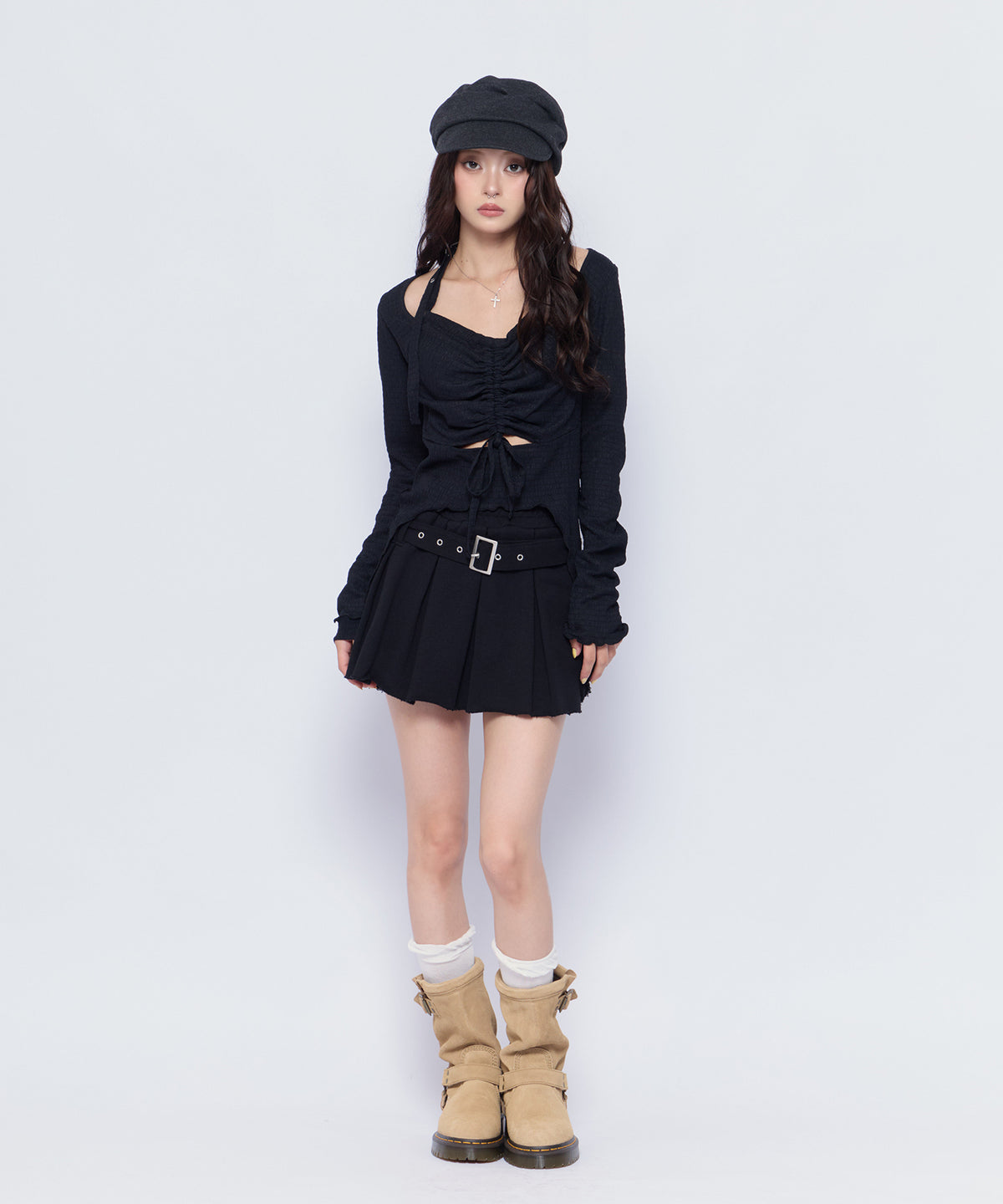 MODEL:160cm/COLOR:BLK/SIZE:F