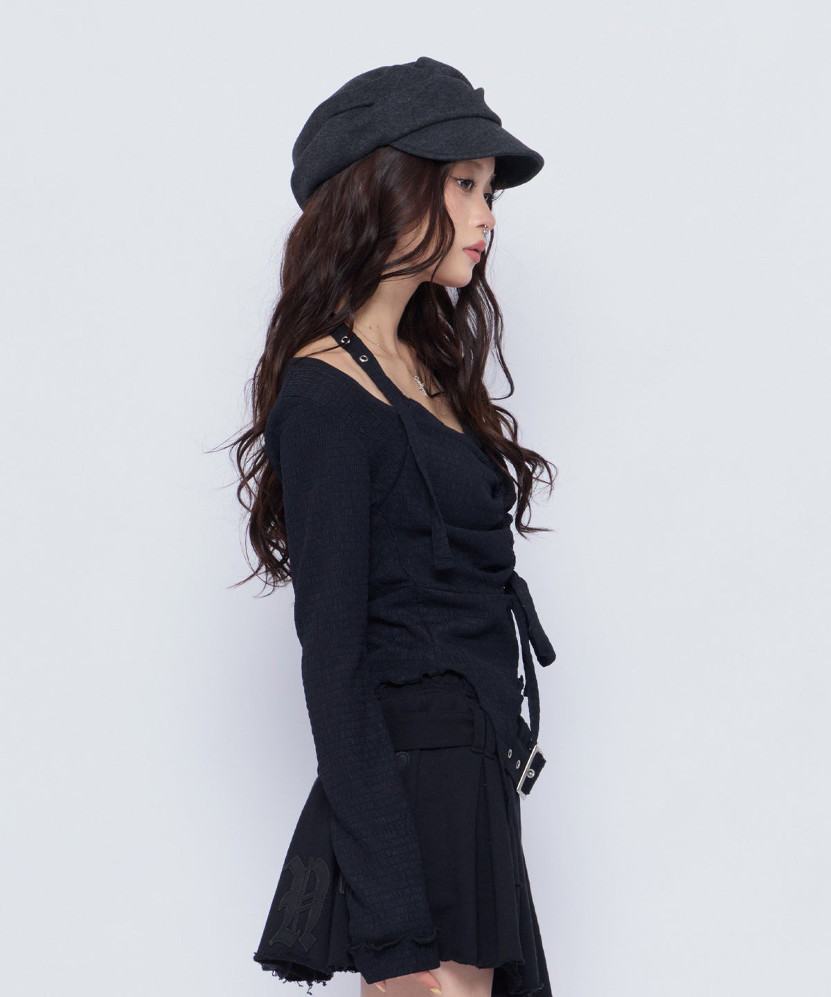 MODEL:160cm/COLOR:BLK/SIZE:F