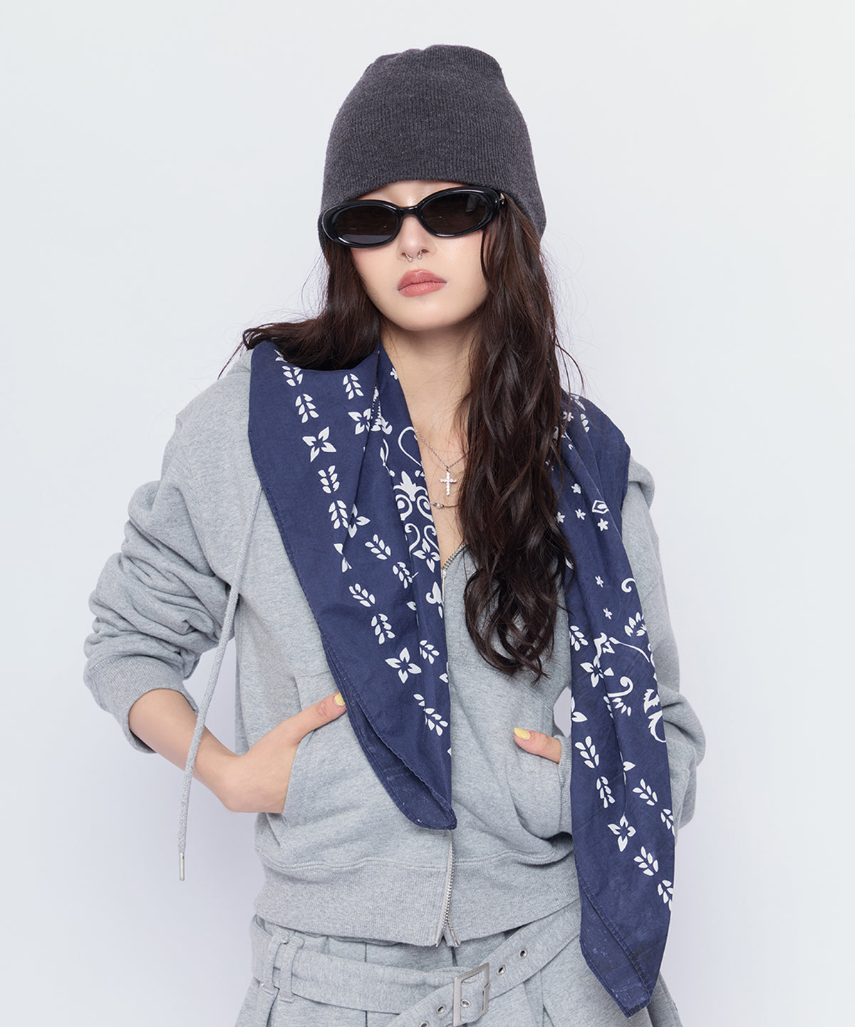 MODEL:160cm/COLOR:GRY/SIZE:F
