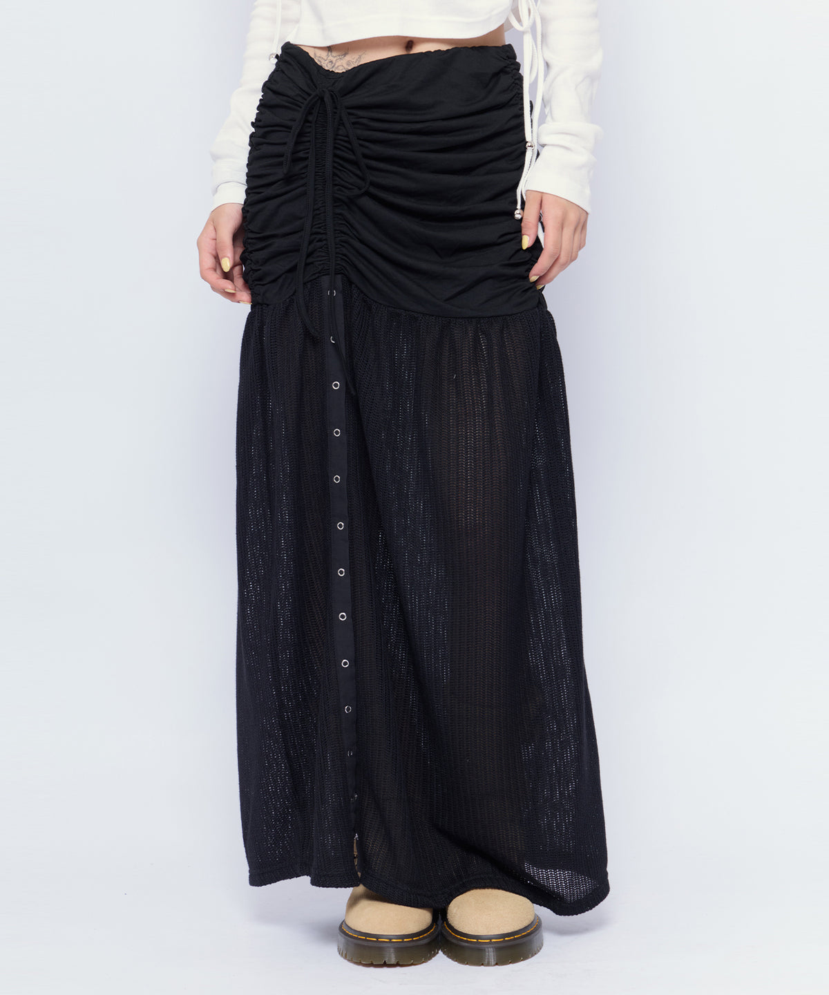 MODEL:160cm/COLOR:BLK/SIZE:F