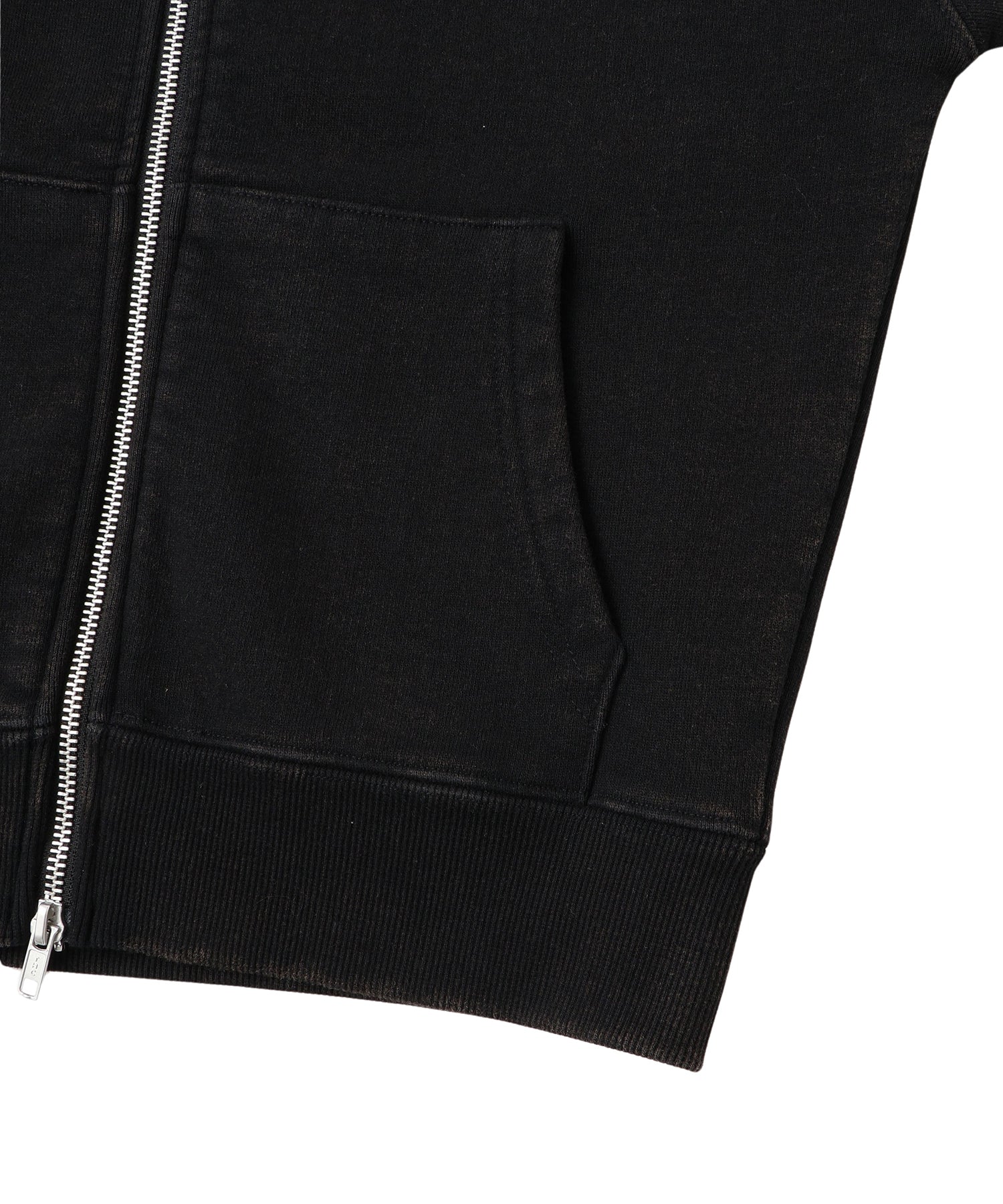 Compact Scarf Zip Hoodie