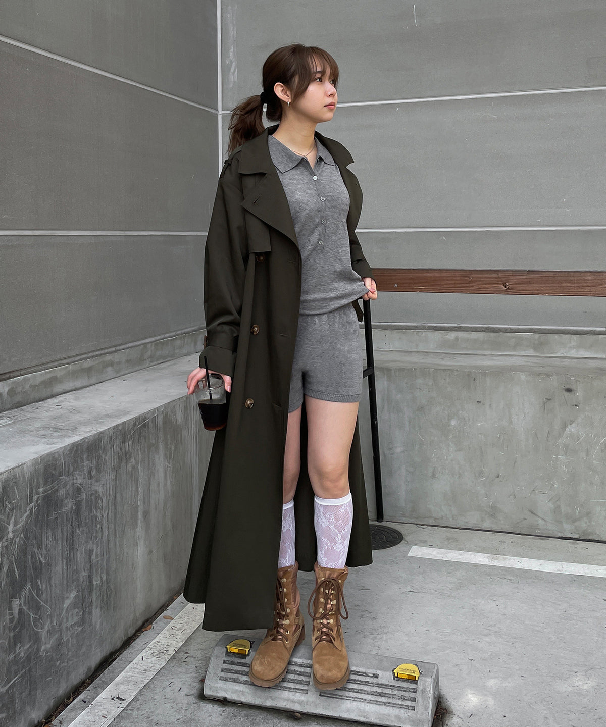 3way layered trench coat｜ACLENT（アクレント）