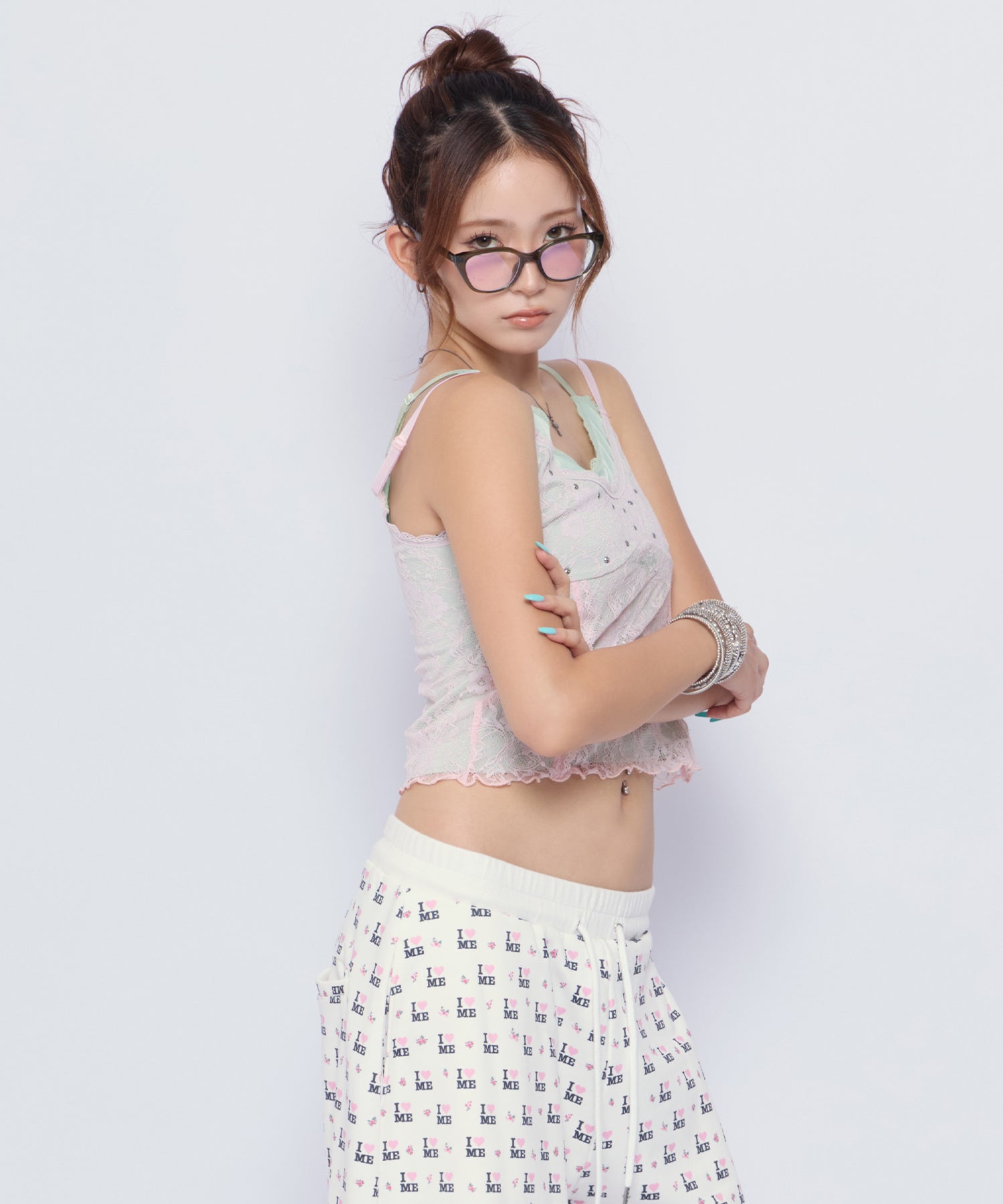 MODEL:170cm/COLOR:PNK/SIZE:F
