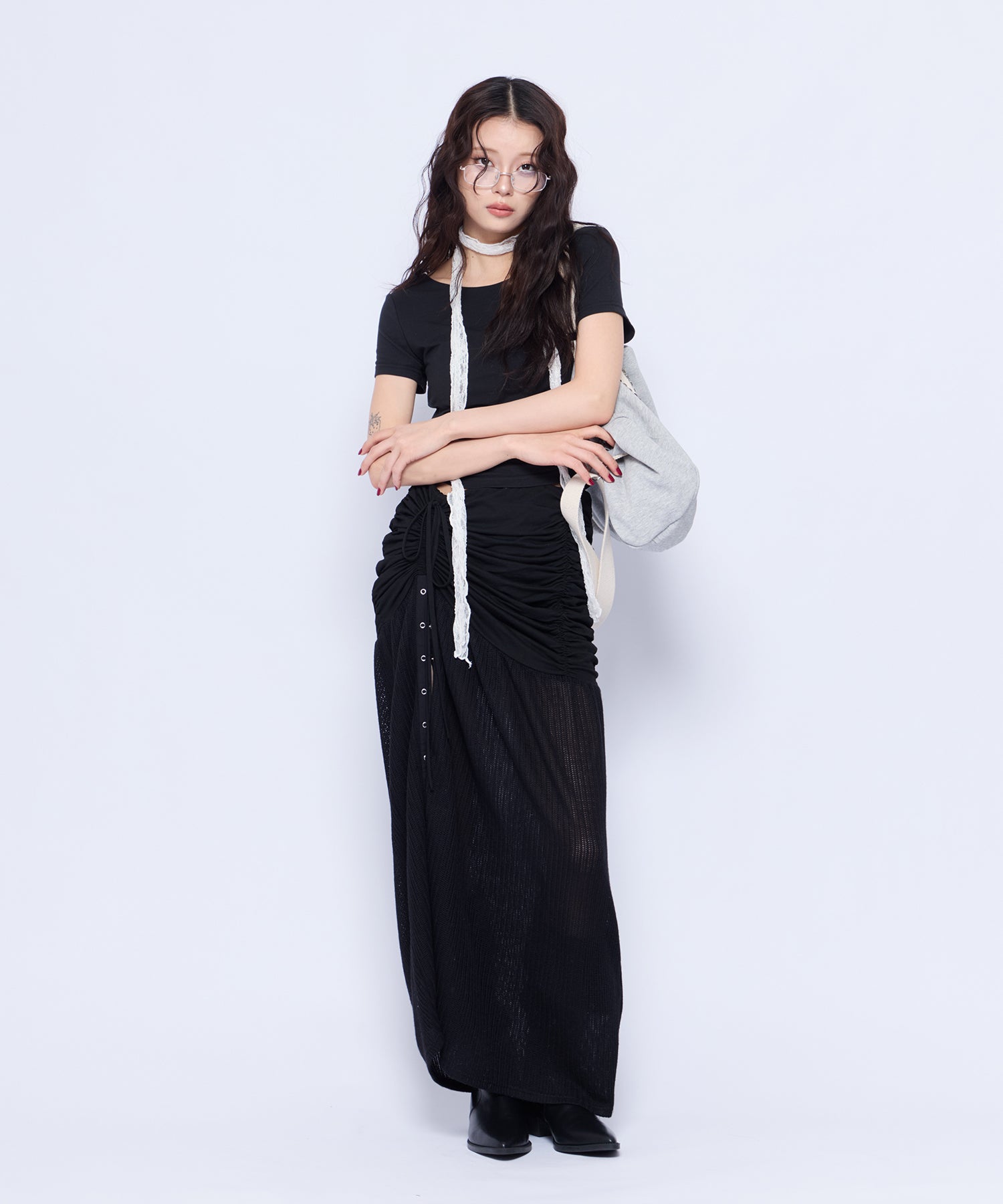 MODEL:160cm/COLOR:BLK/SIZE:F