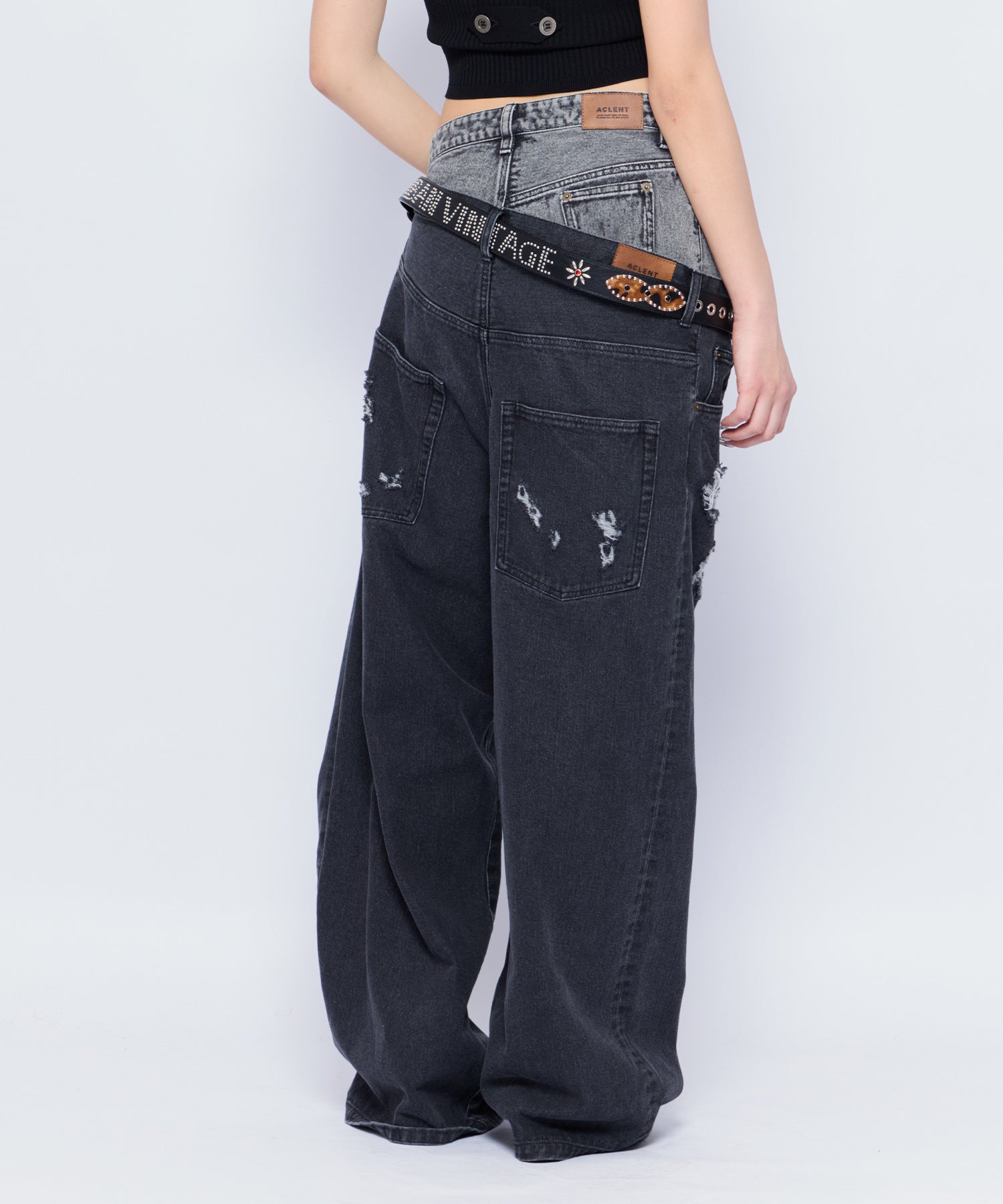 MODEL:170cm/COLOR:BLK/SIZE:M